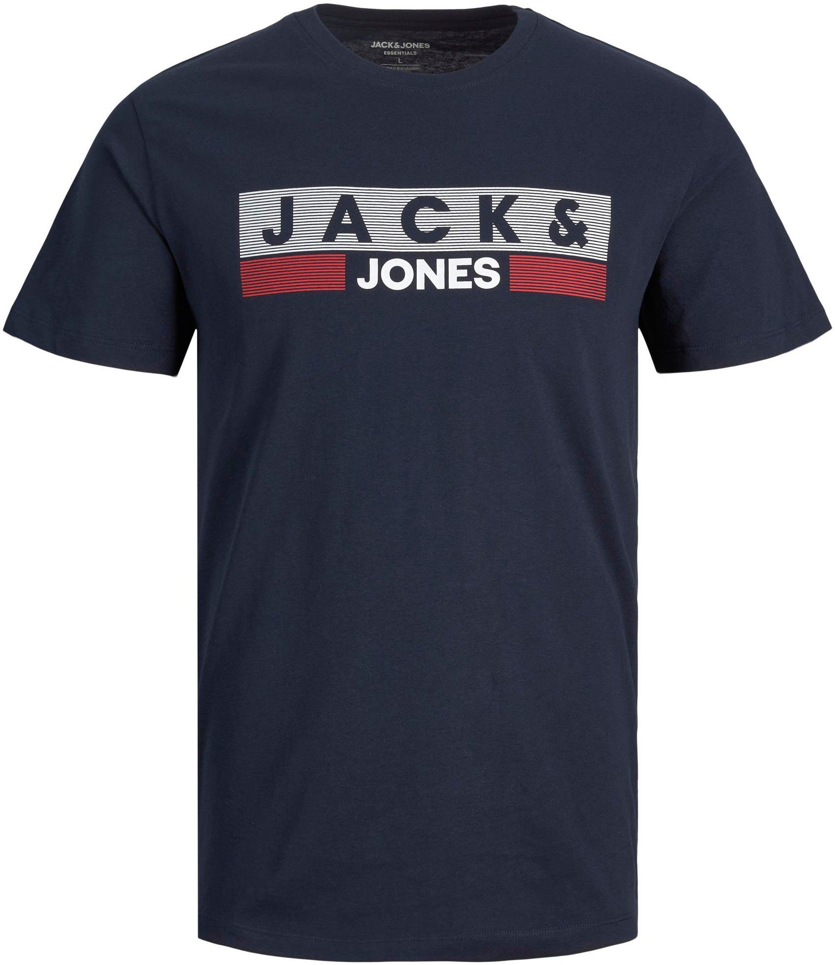 Rundhalsshirt JJECORP LOGO TEE SS O-NECK NOOS PLS