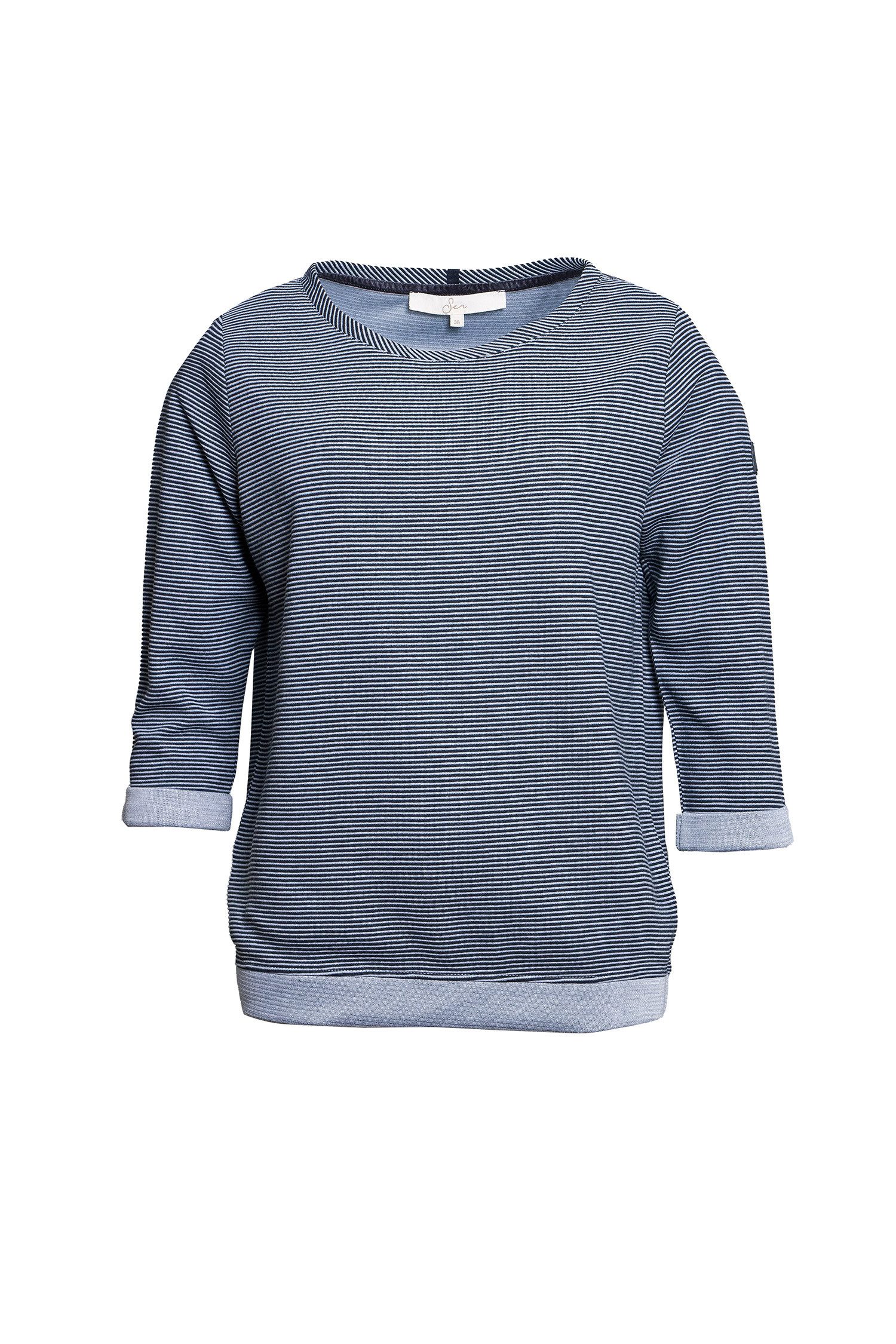 SER Sweatshirt Sweatshirt Ottoman Ringel W7250600 günstig online kaufen