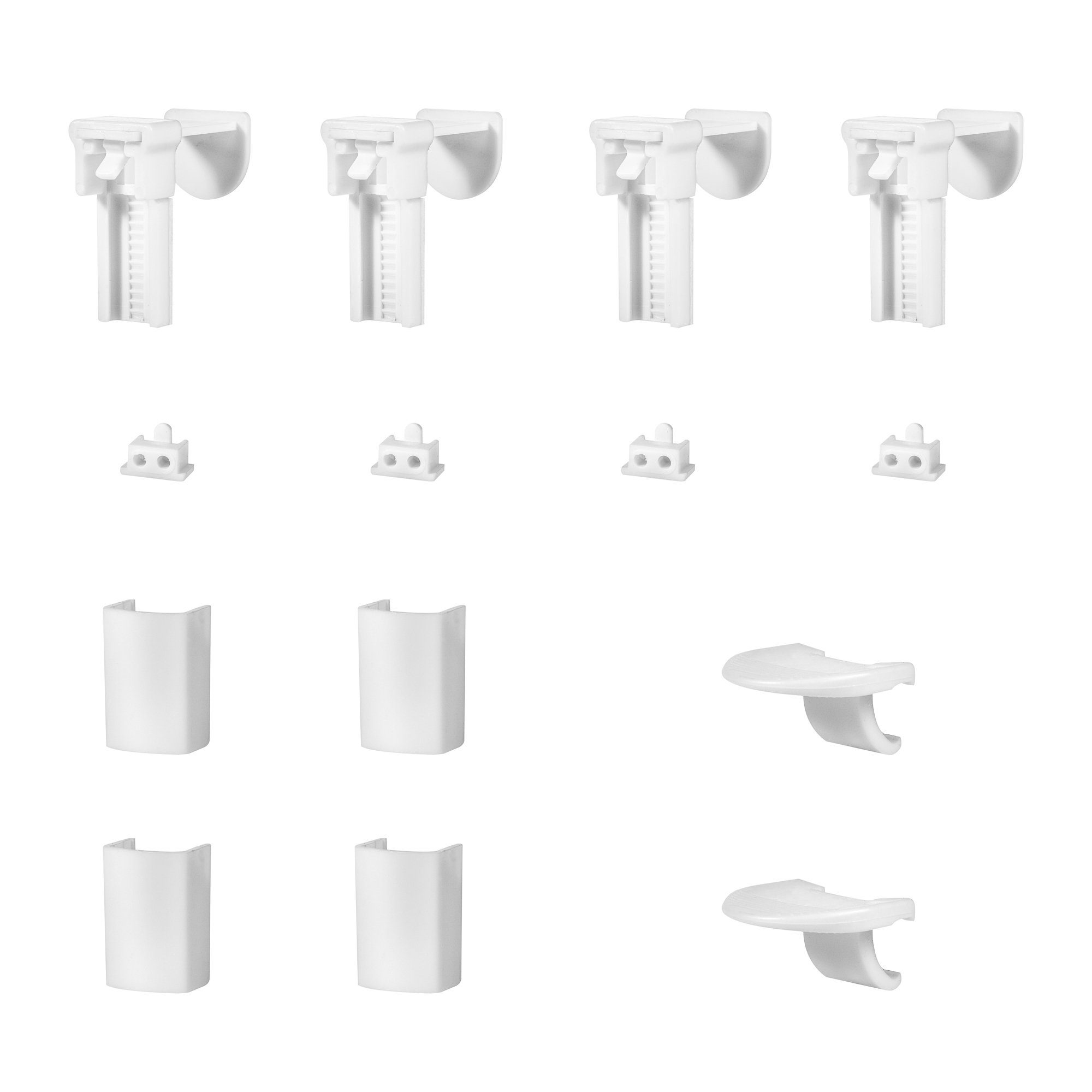 Roomy Plissee Klemmträger und Zubehör Montage-Set Plissee, Klemmbar, Anschr günstig online kaufen