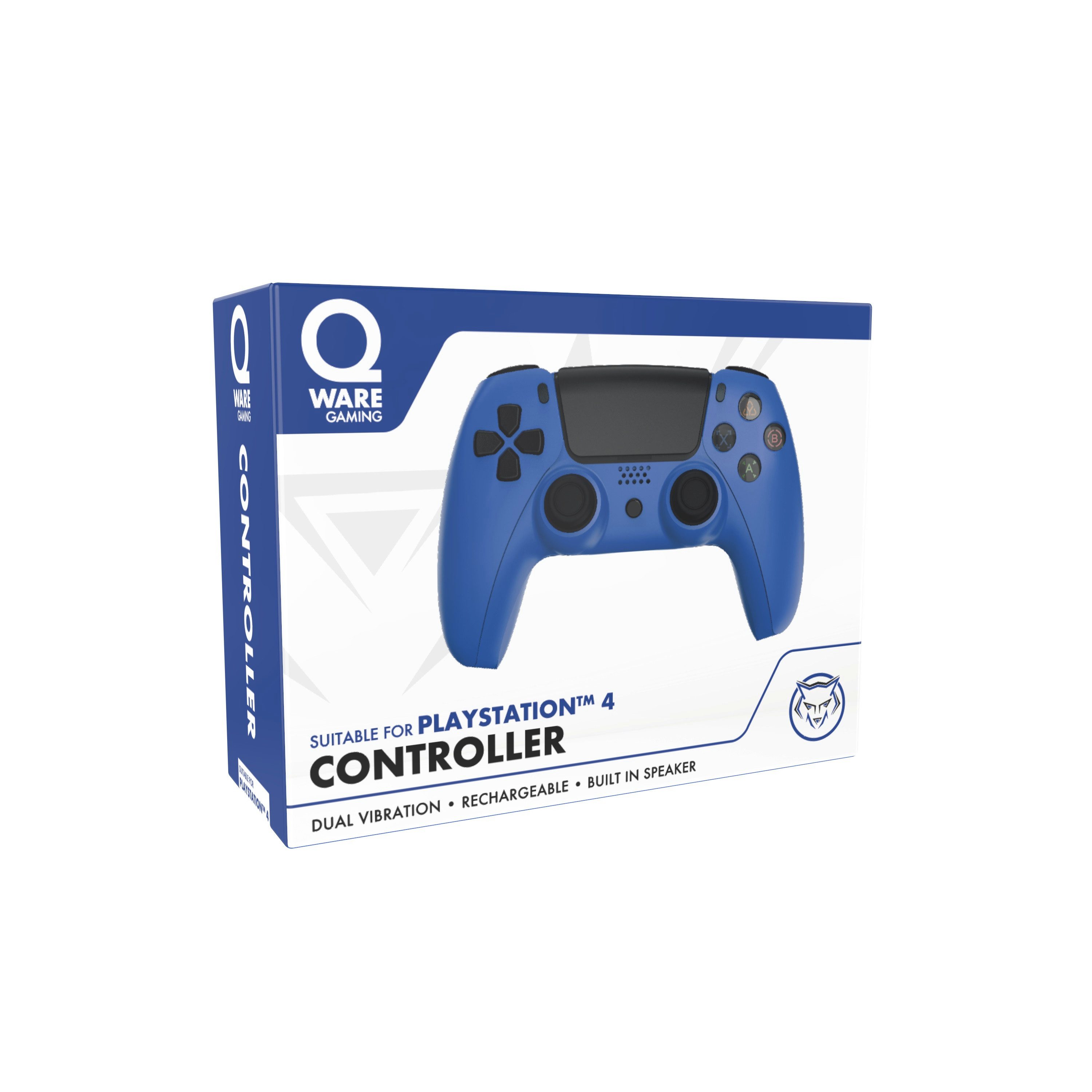 Qware Gaming Wireless Controller kompatibel mit PlayStation 4 PlayStation 4-Controller