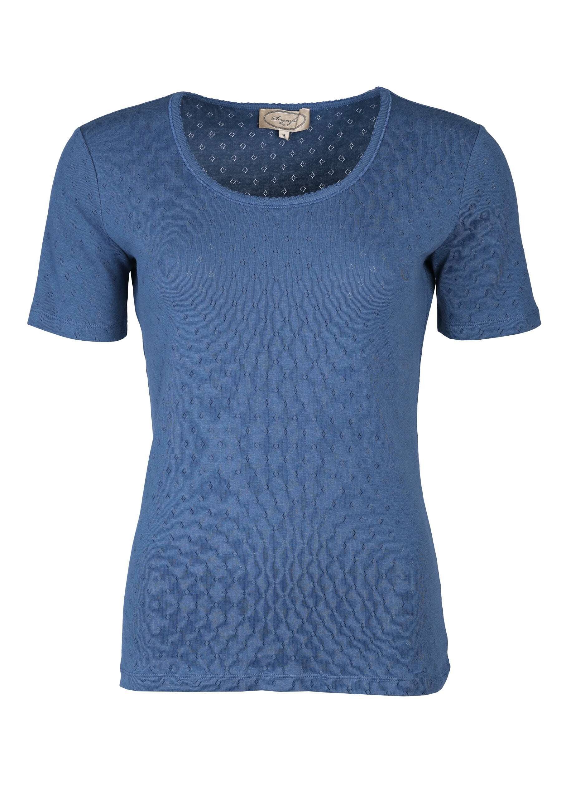 Sorgenfri Sylt T-Shirt Maren Ajour-Strickdetails günstig online kaufen