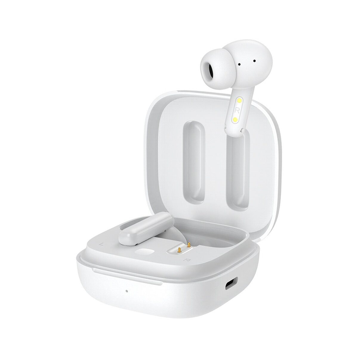 QCY QCY T13 ANC Bluetooth In-Ear Kopfhörer Weiß Bluetooth-Kopfhörer