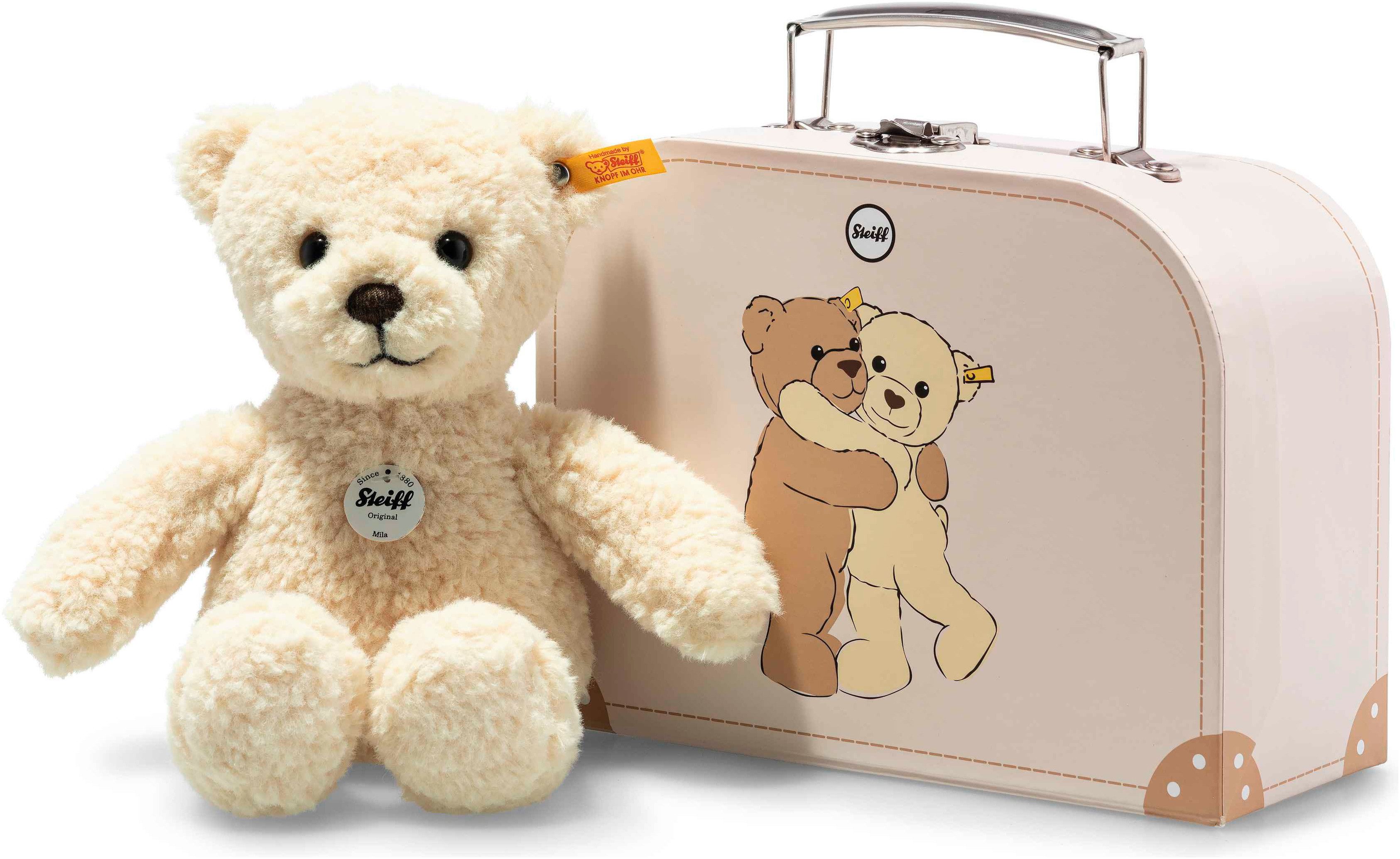 Steiff Kuscheltier Mila Teddybär im Koffer