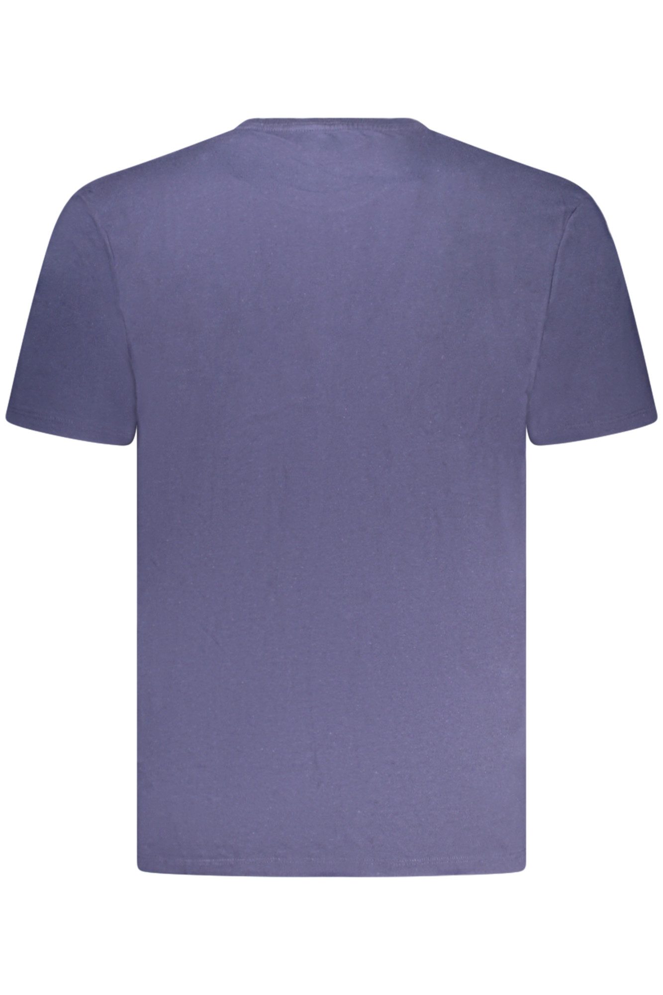 Wrangler T-Shirt Herren Kurzarm T-Shirt Blau mit Print - Rundhals &