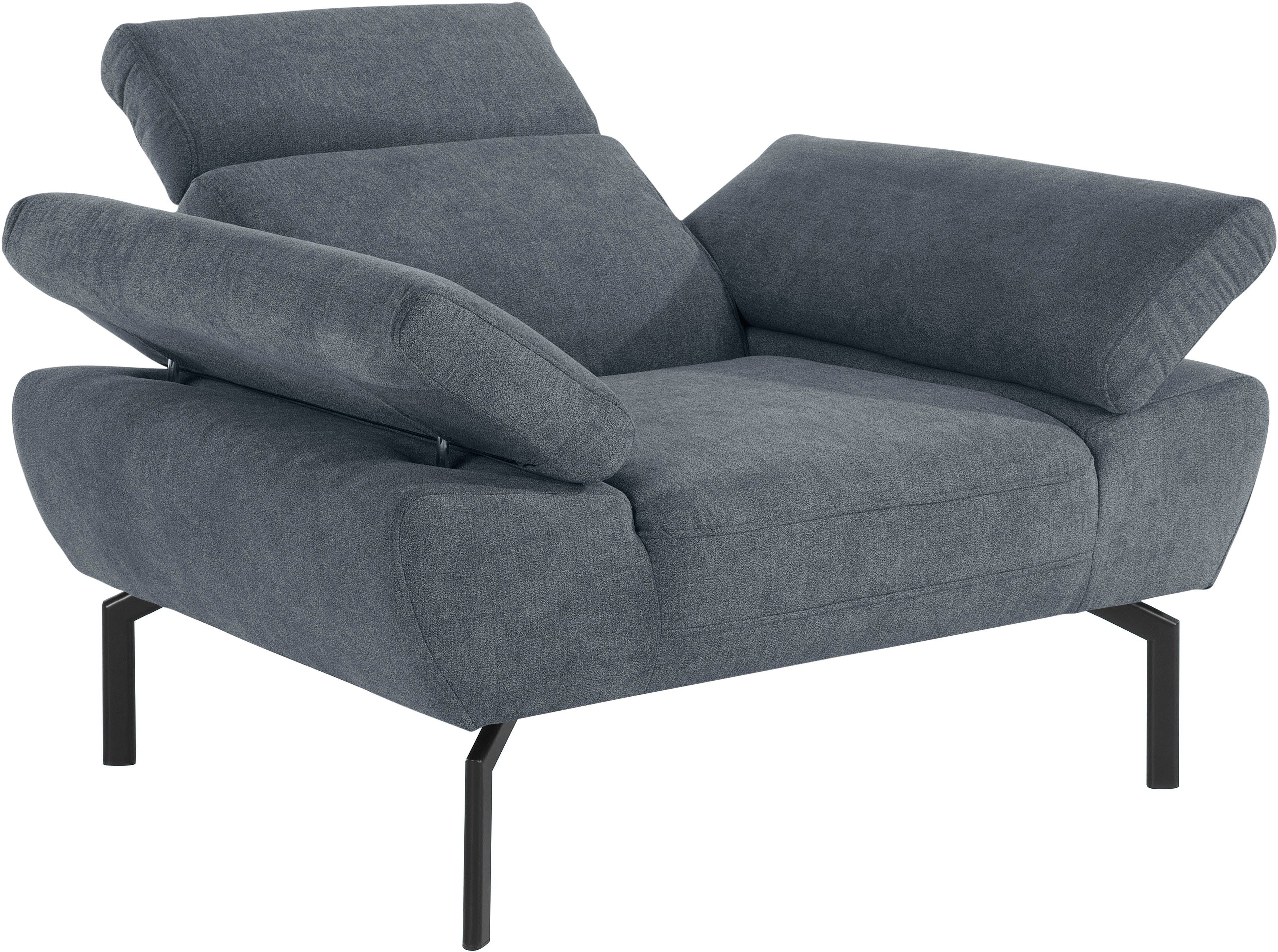 mit Luxus-Microfaser Rückenverstellung, Luxus, wahlweise Sessel of Style Places in Lederoptik Trapino