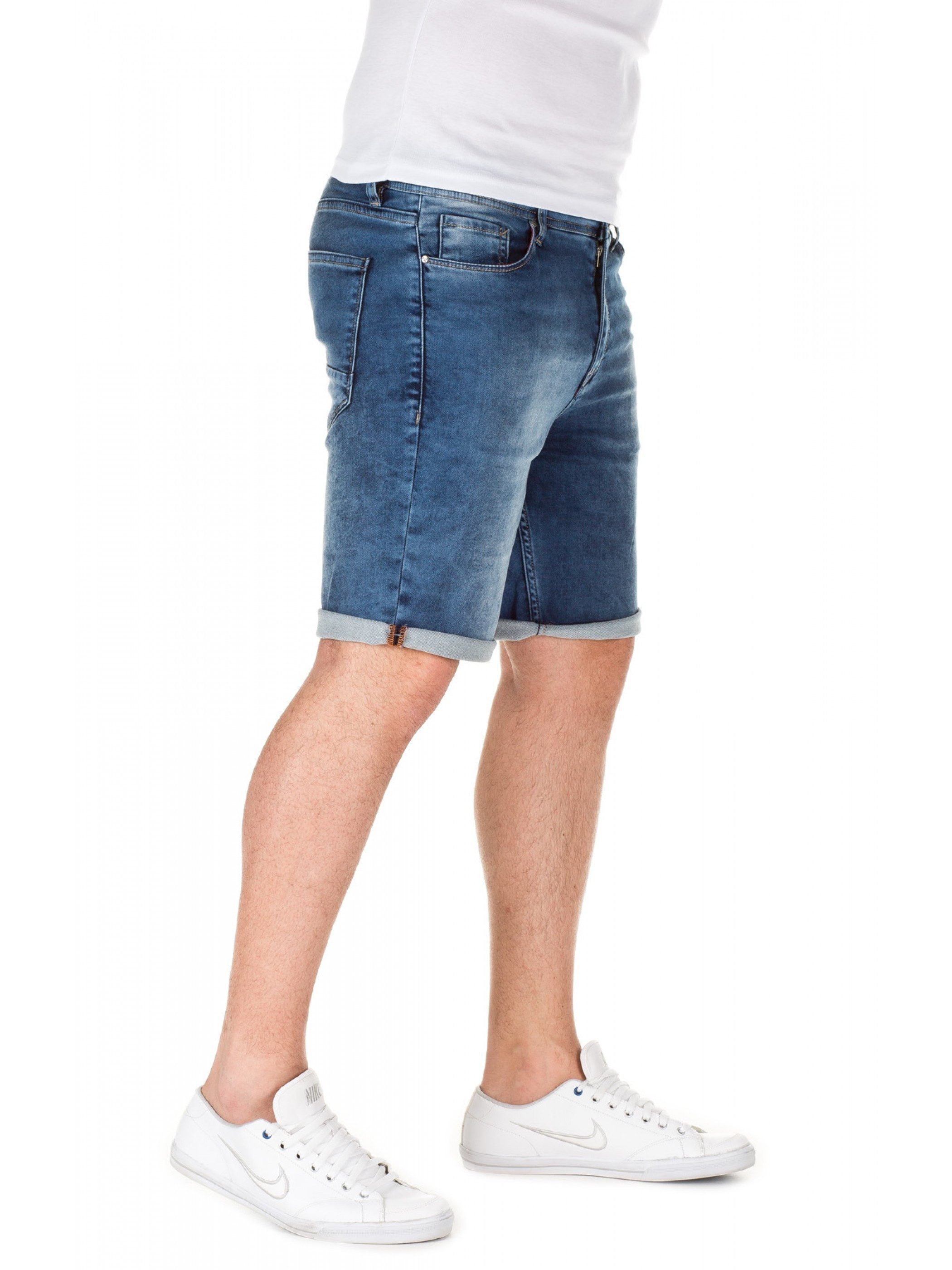 Yazubi Jeansshorts Sweat Shorts Naava 5-Pocket-Style
