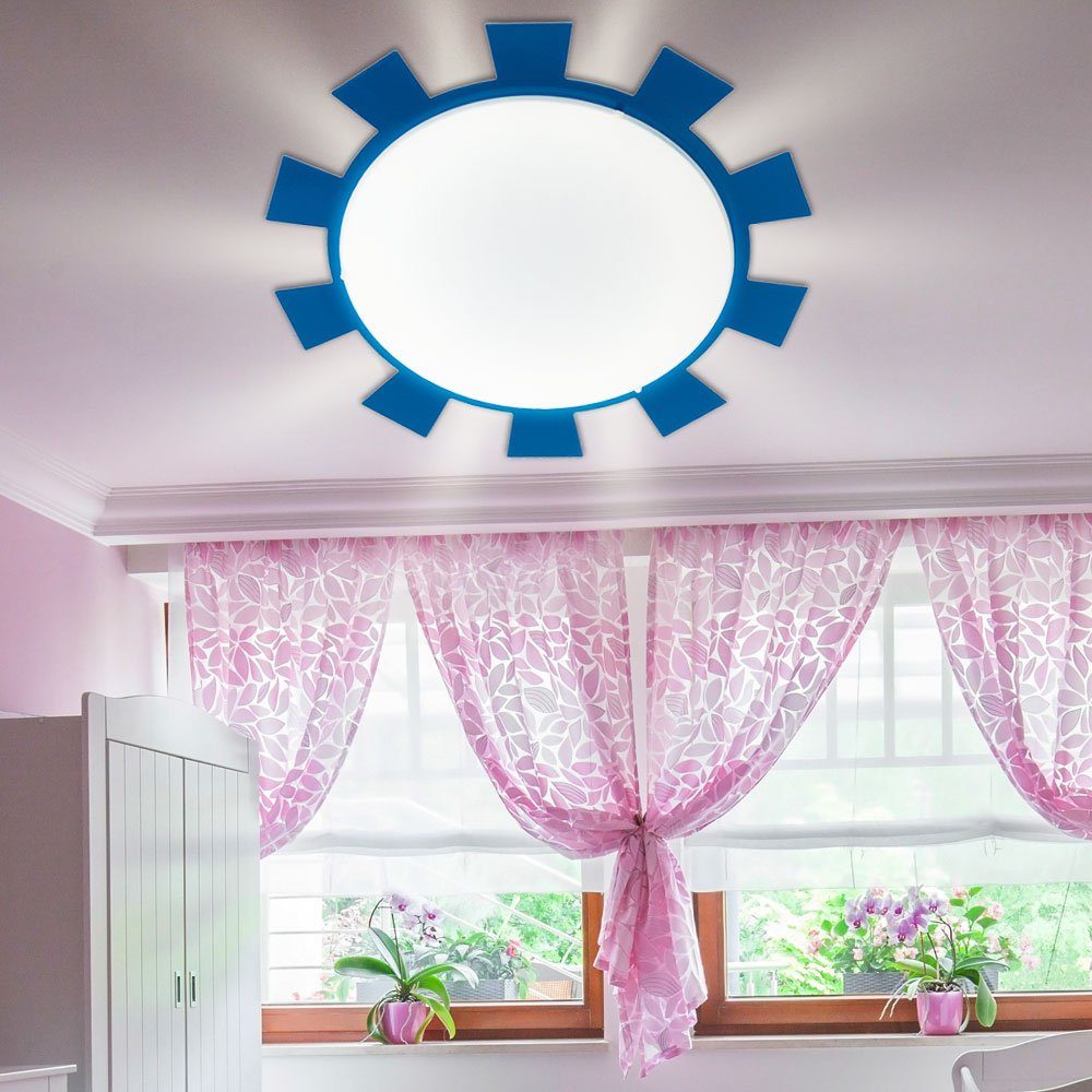 etc-shop Dekolicht, Set Wand inklusive, inklusive LED Kinder Leuchtmittel Leuchte Beleuchtung im Decken Warmweiß, Zimmer