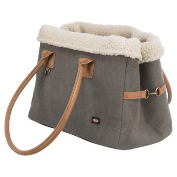 TRIXIE Tiertransporttasche Tasche Rachel grau/hellbraun für Hunde