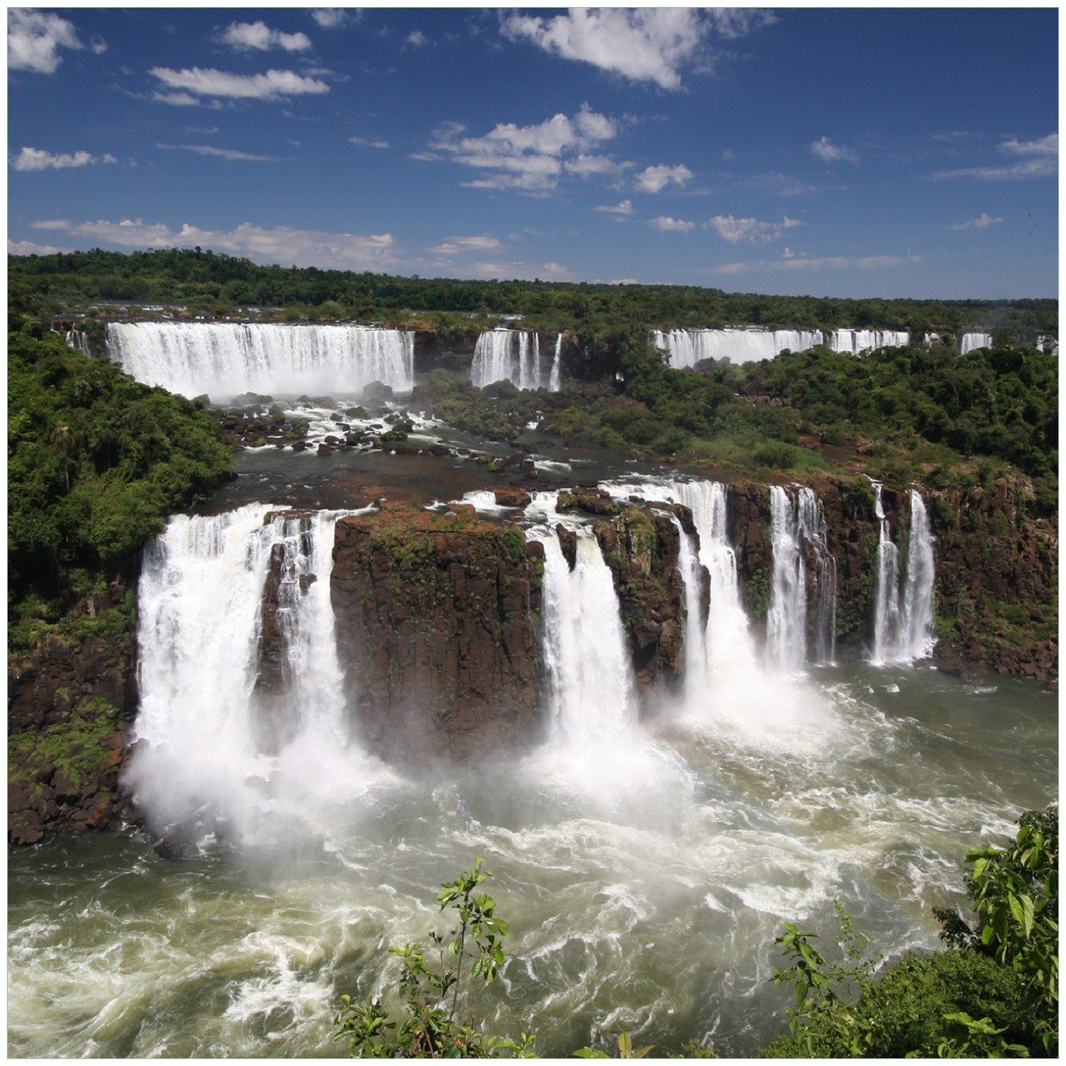 Wallario Memoboard Iguazu-Wasserfälle