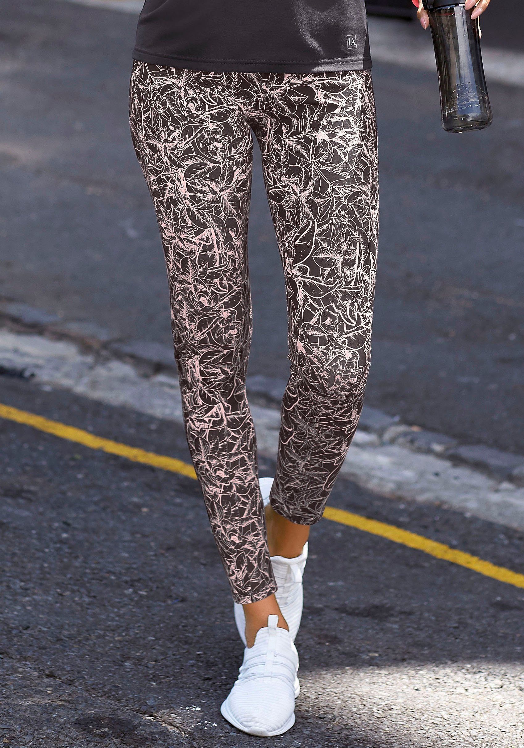 LASCANA ACTIVE Leggings, Breiter, elastischer Bund online kaufen OTTO