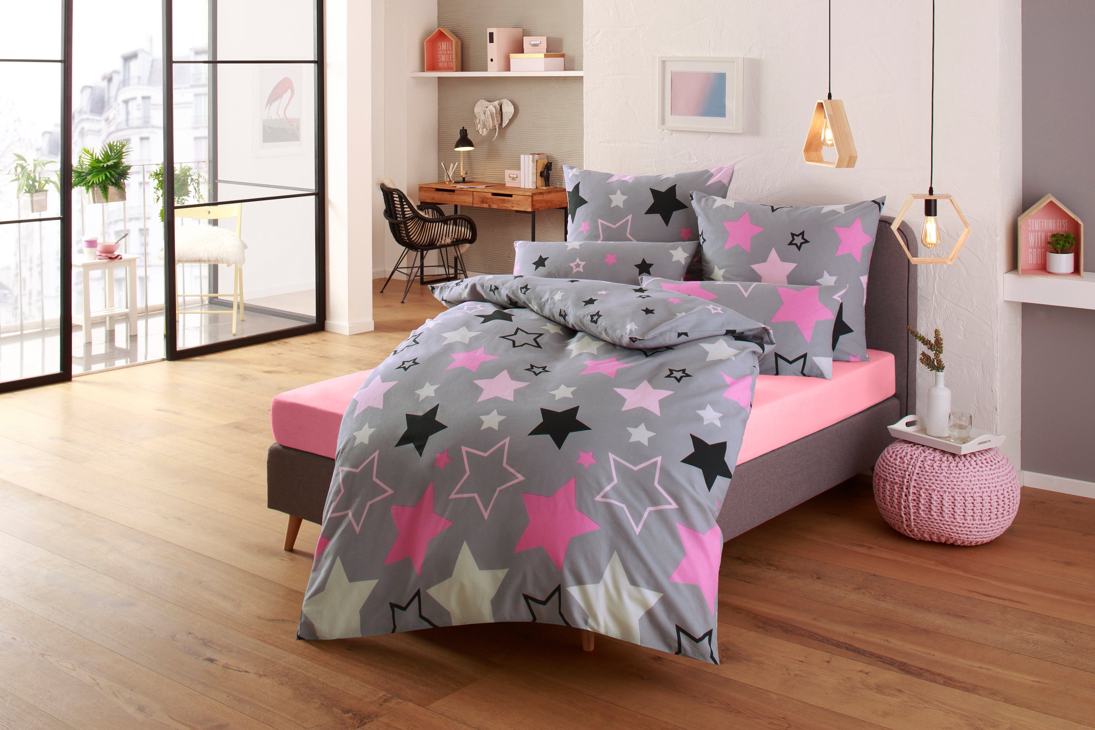 my home Bettwäsche Dreamer in Gr. 135x200 oder 155x220 cm, ideal für Weihna günstig online kaufen