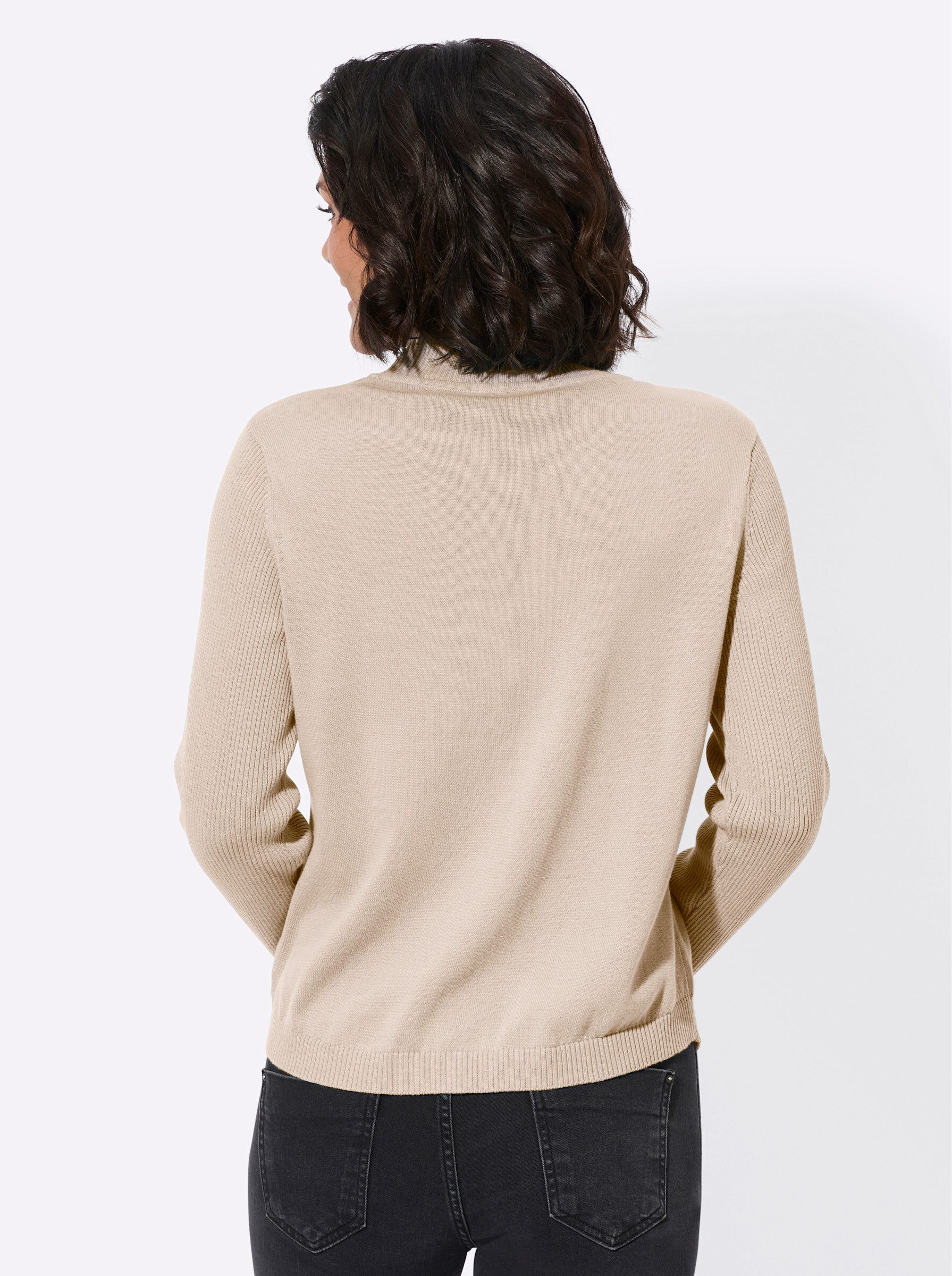 Witt Strickpullover Stehkragenpullover günstig online kaufen