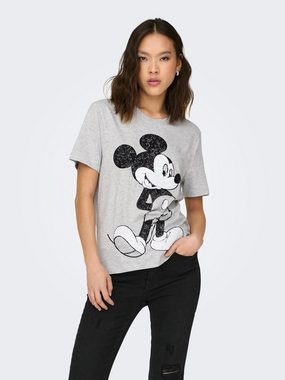 ONLY T-Shirt MICKEY (1-tlg) Pailletten