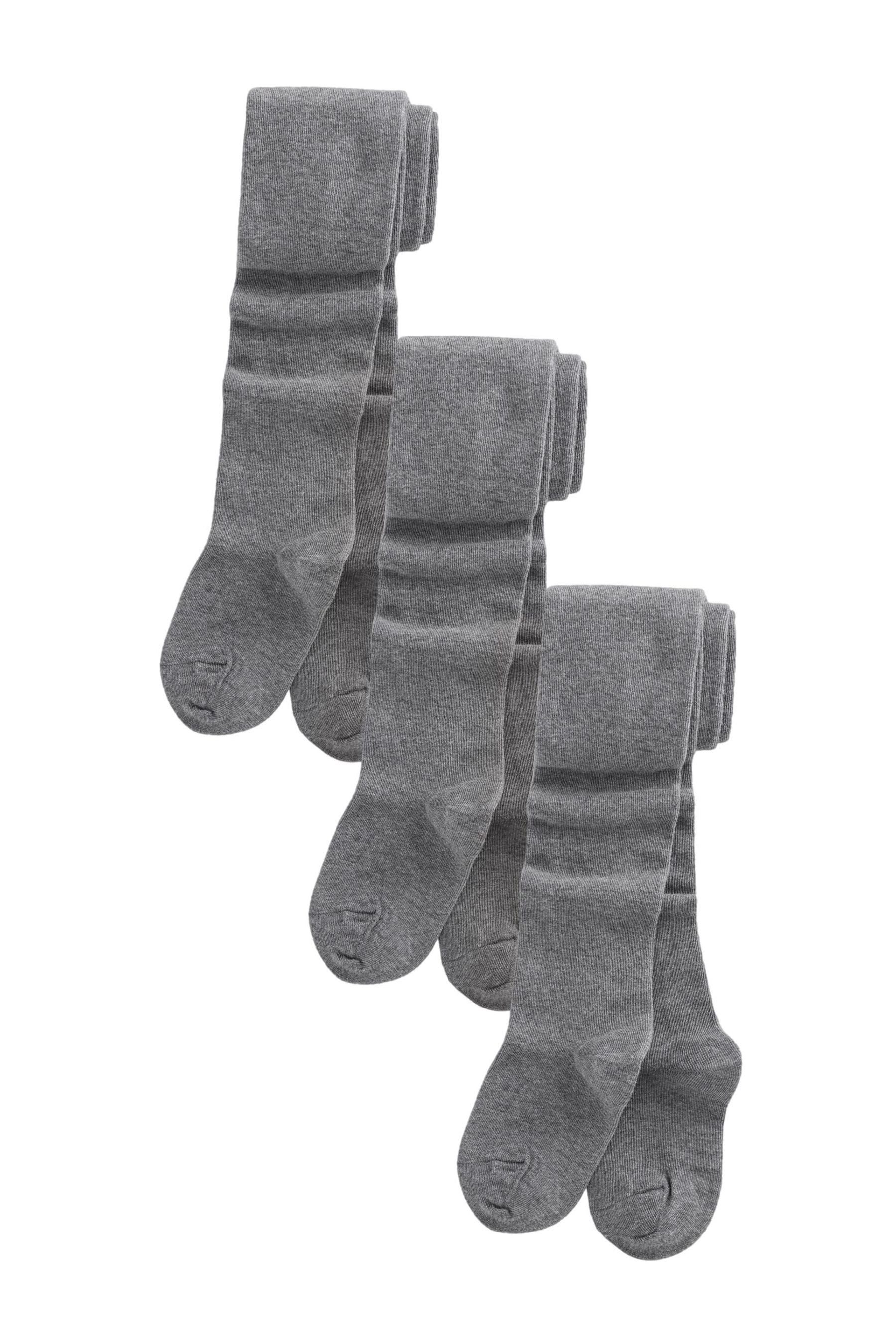 Strumpfhose Längere Schulstrumpfhose mit Baumwolle, 3er-Pack