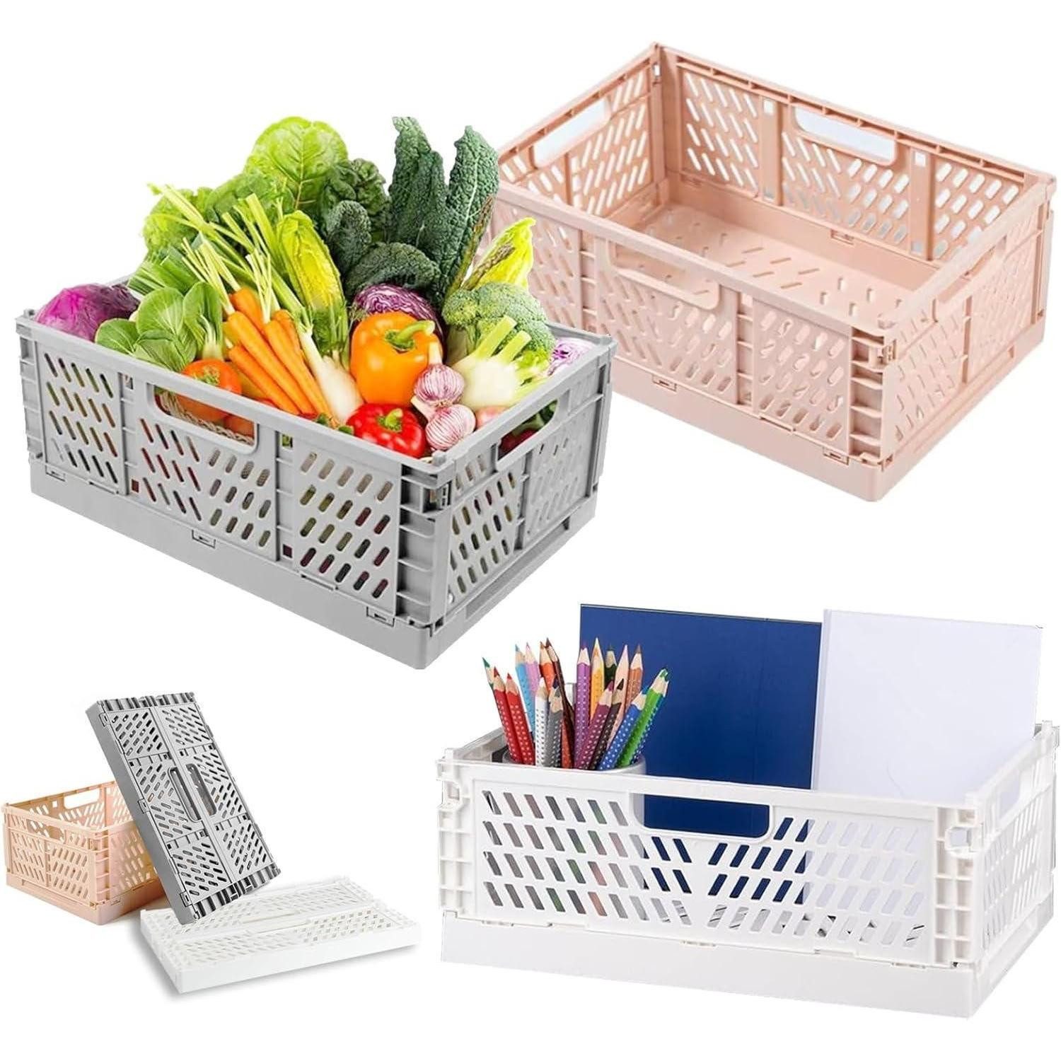 LuxusKollektion Faltbox 3er Set Klappboxen faltbar