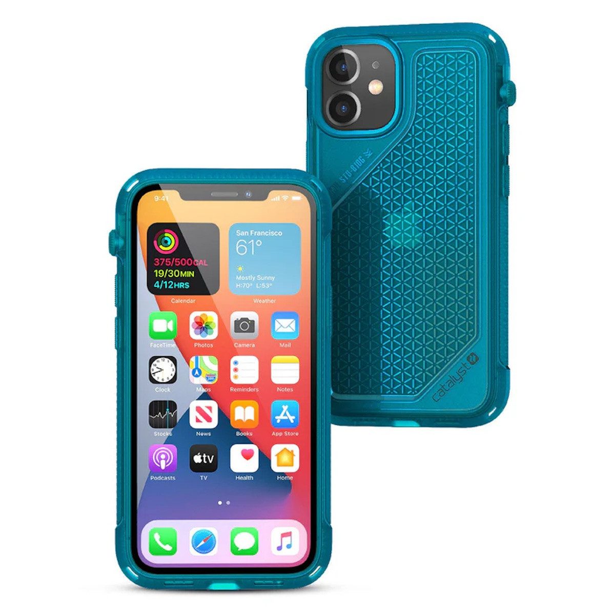 Catalyst Smartphone-Hülle Vibe Case, für iPhone 12 Mini, Bondi Blue