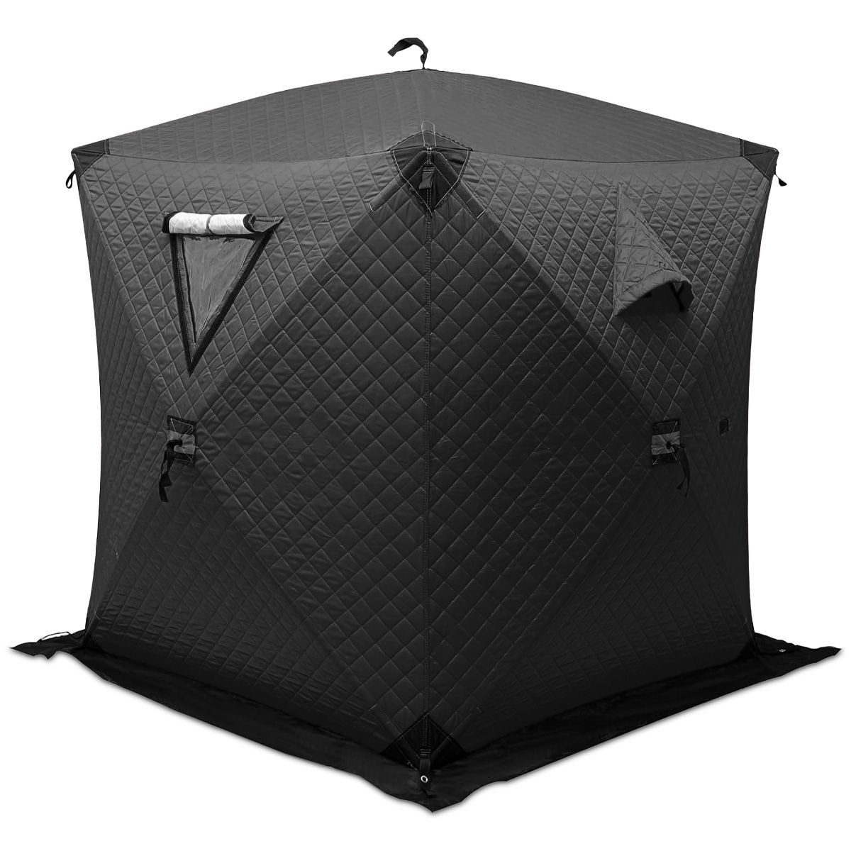 Vanit Bikerzelt Campingzelt Saunazelt 1-2 Personen wasserdicht 180 x 180 x 210 cm GI92