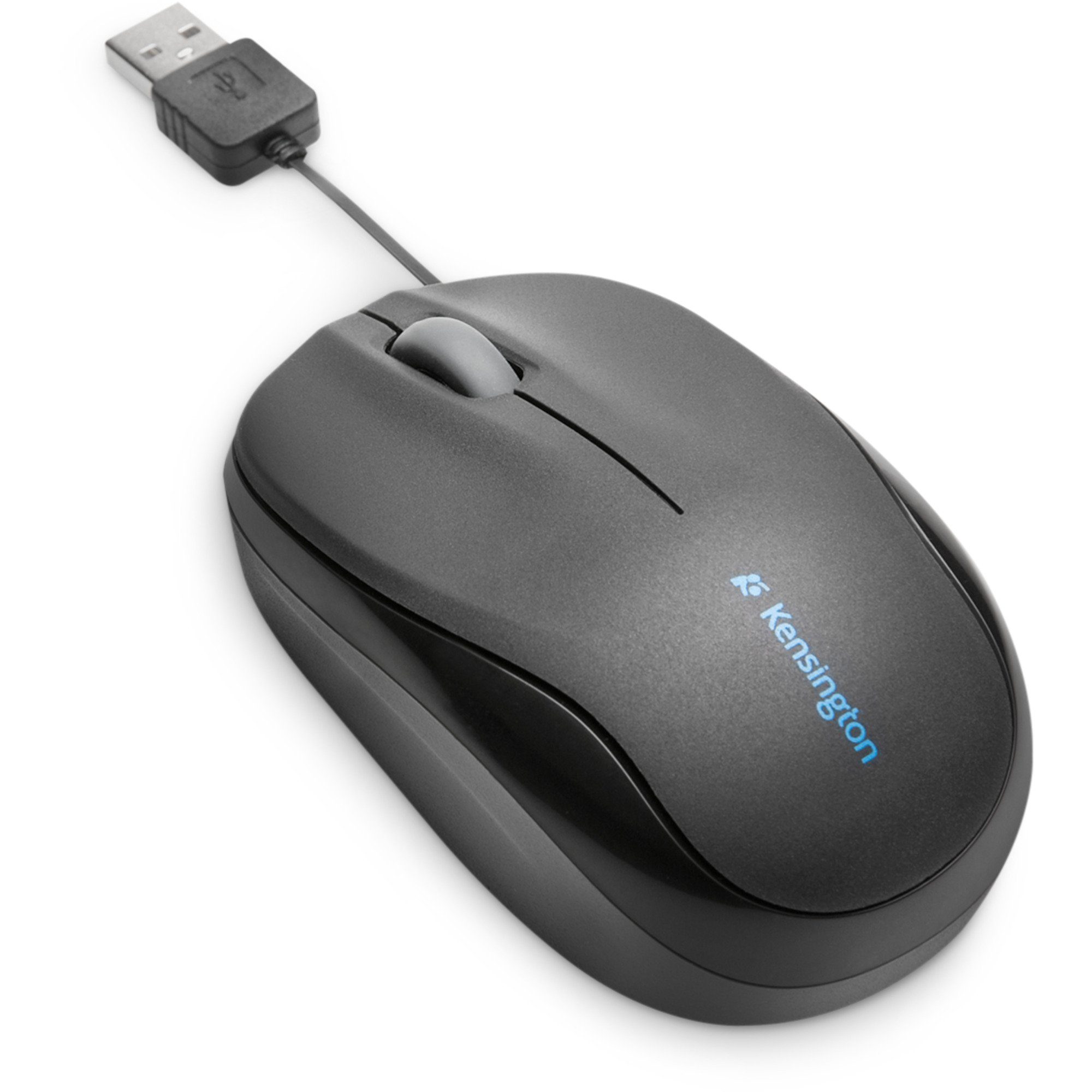 KENSINGTON Kensington Pro Fit mobile Maus, (mit einziehbarem Maus (kabelgebunden)