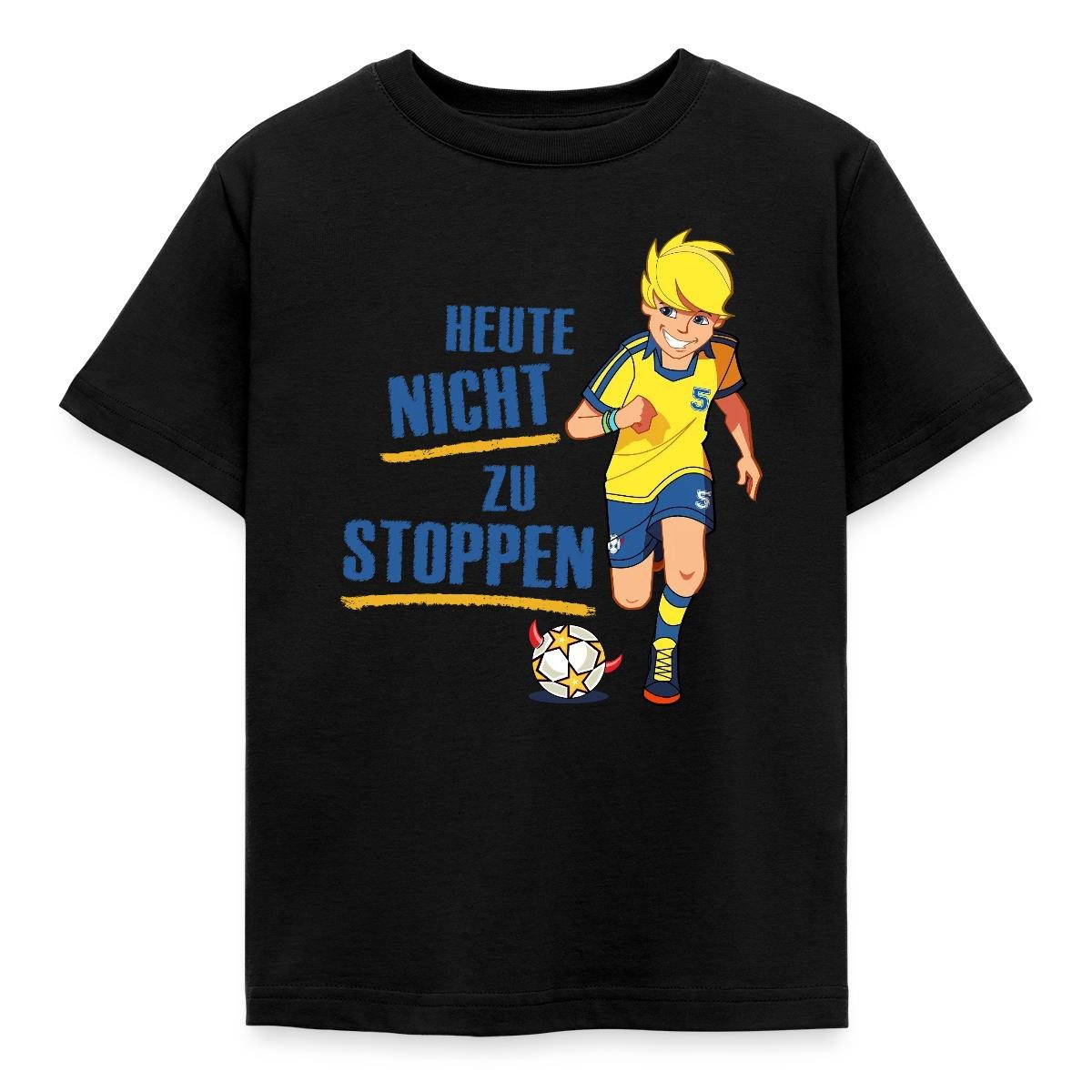 T-Shirt Teufelskicker Heute Nicht Zu Stoppen Kinder T-Shirt