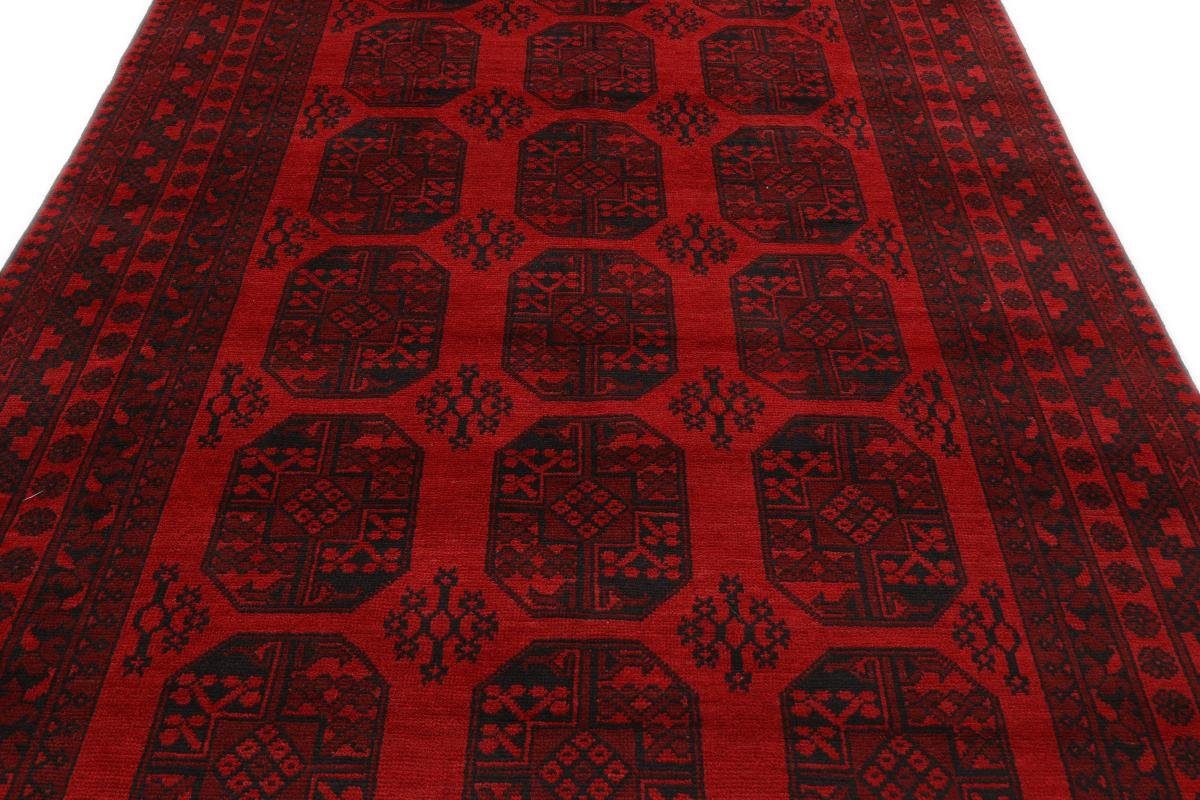 Orientteppich Afghan Akhche Trading, Orientteppich, Handgeknüpfter Nain 192x288 rechteckig, mm 6 Höhe