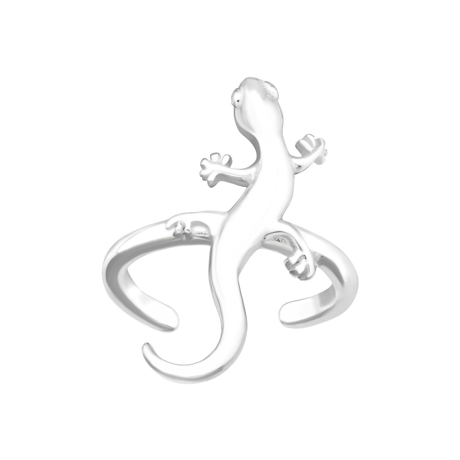 ALEXANDER YORK Ohrklemme EAR CUFF I GECKO, 925 Sterling Silber