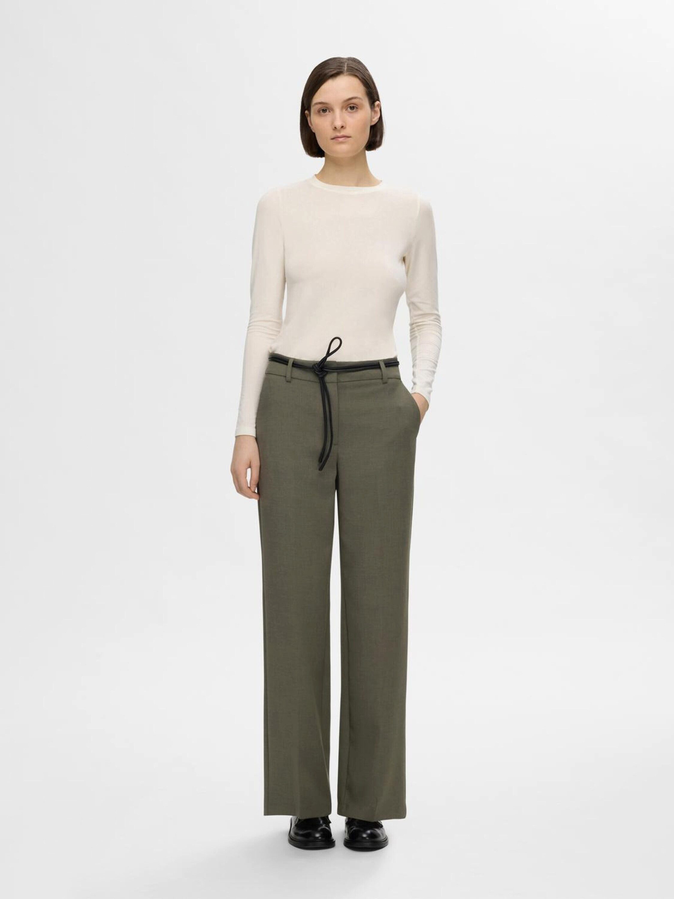 SELECTED FEMME Bügelfaltenhose SLFRita (1-tlg) Falten günstig online kaufen