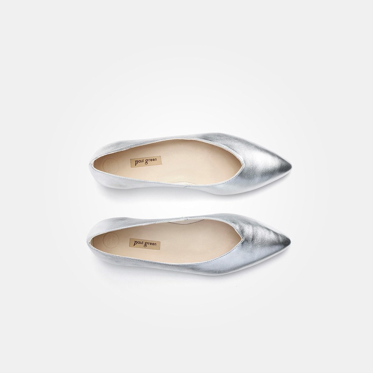 Paul Green Paul Green 3772-145, Ballerina, Silber, Damen Ballerina