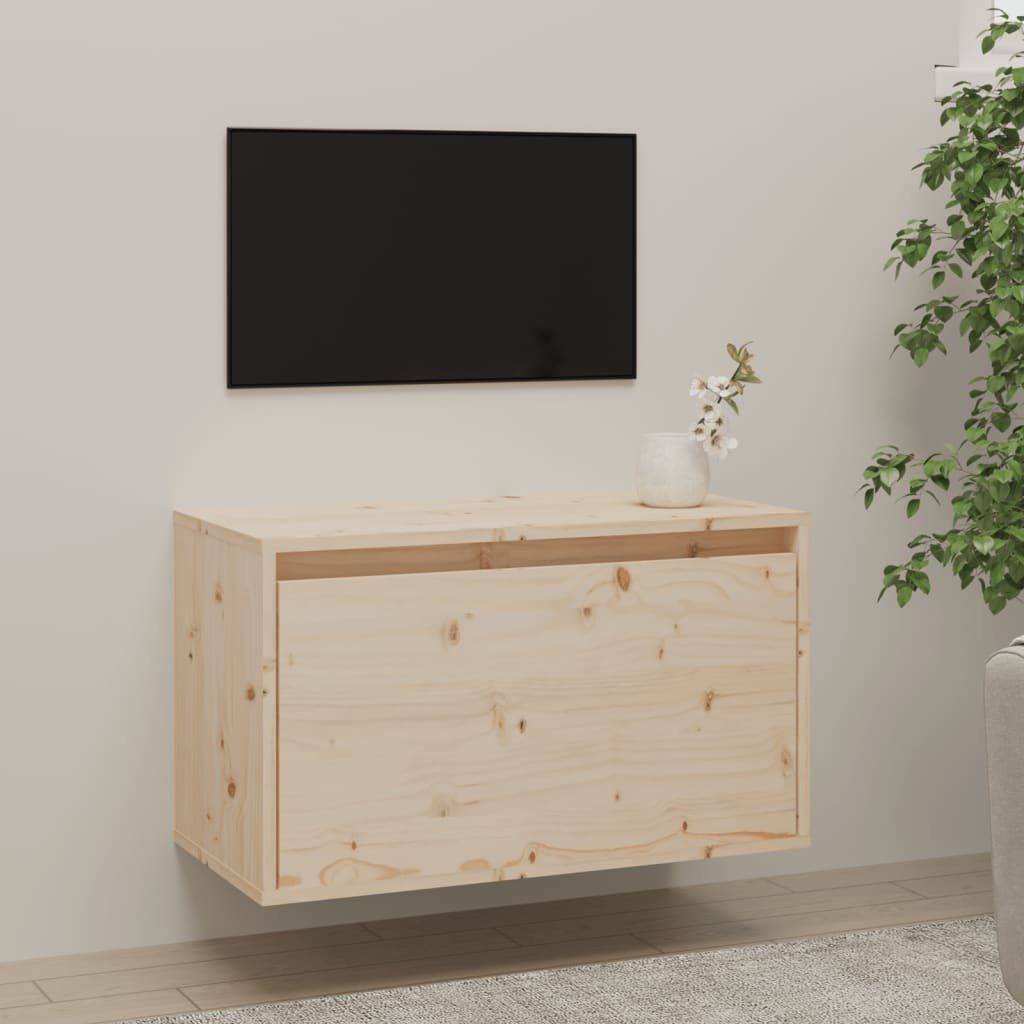 vidaXL Regal Wandschrank 60x30x35 cm Massivholz günstig online kaufen