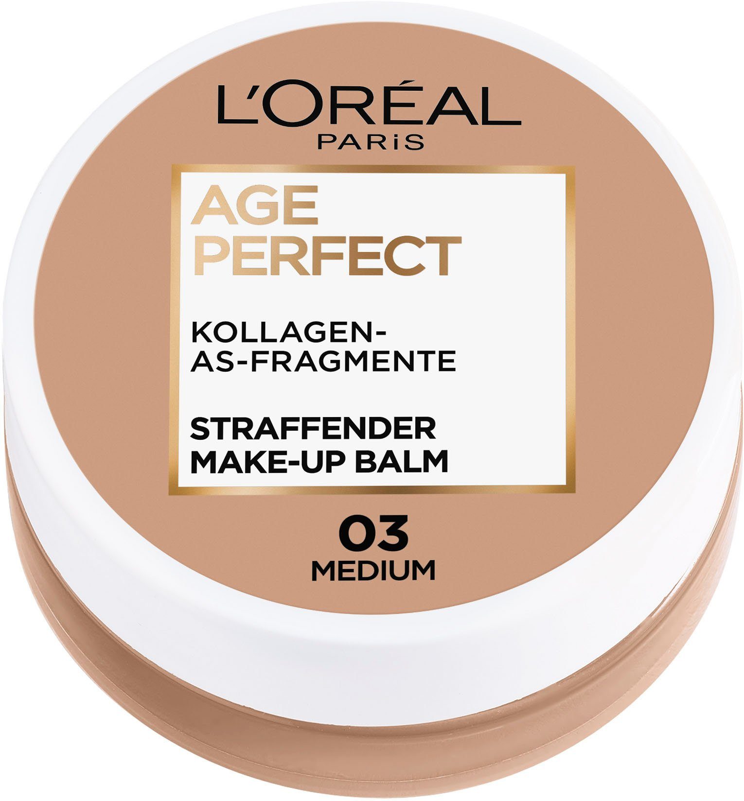 Balm Make-up Age Balm, Perfect Make-up L'ORÉAL PARIS Age Medium Perfect Foundation 03