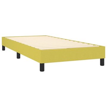 furnicato Bett Bettgestell Grün 90x200 cm Stoff