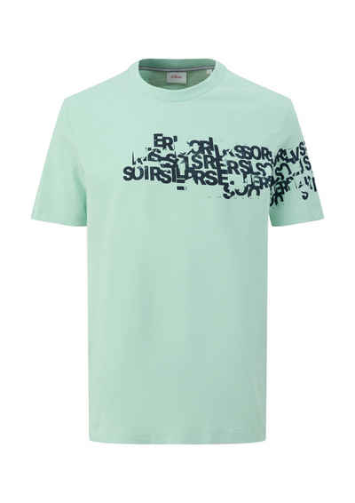 s.Oliver BLACK LABEL Kurzarmshirt T-Shirt