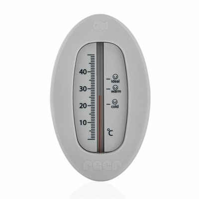 Reer Badethermometer Oval Grau
