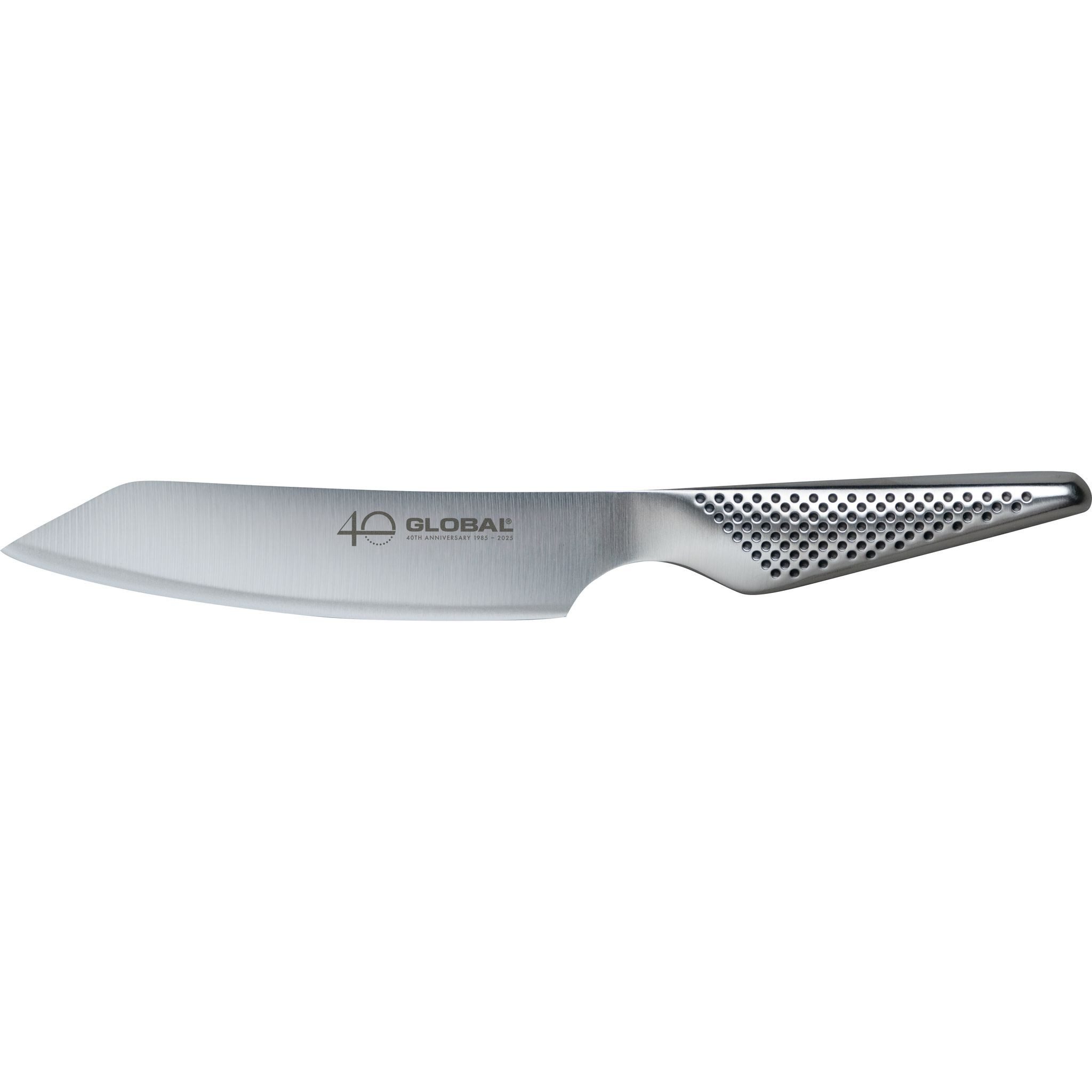 GLOBAL Santokumesser GS-110/AB kleines Kiritsuke 15 cm - 40 Jahre Global Jubiläumsmesser