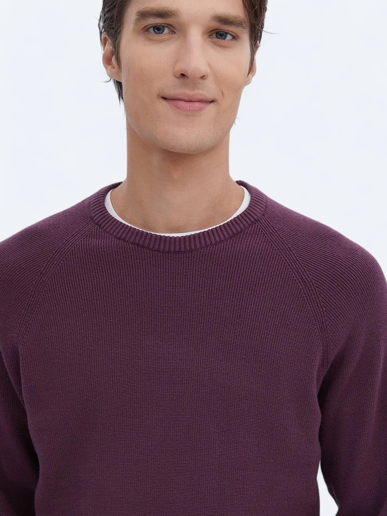 KİP Steppweste Fahrrad Halsmuster Strickpullover