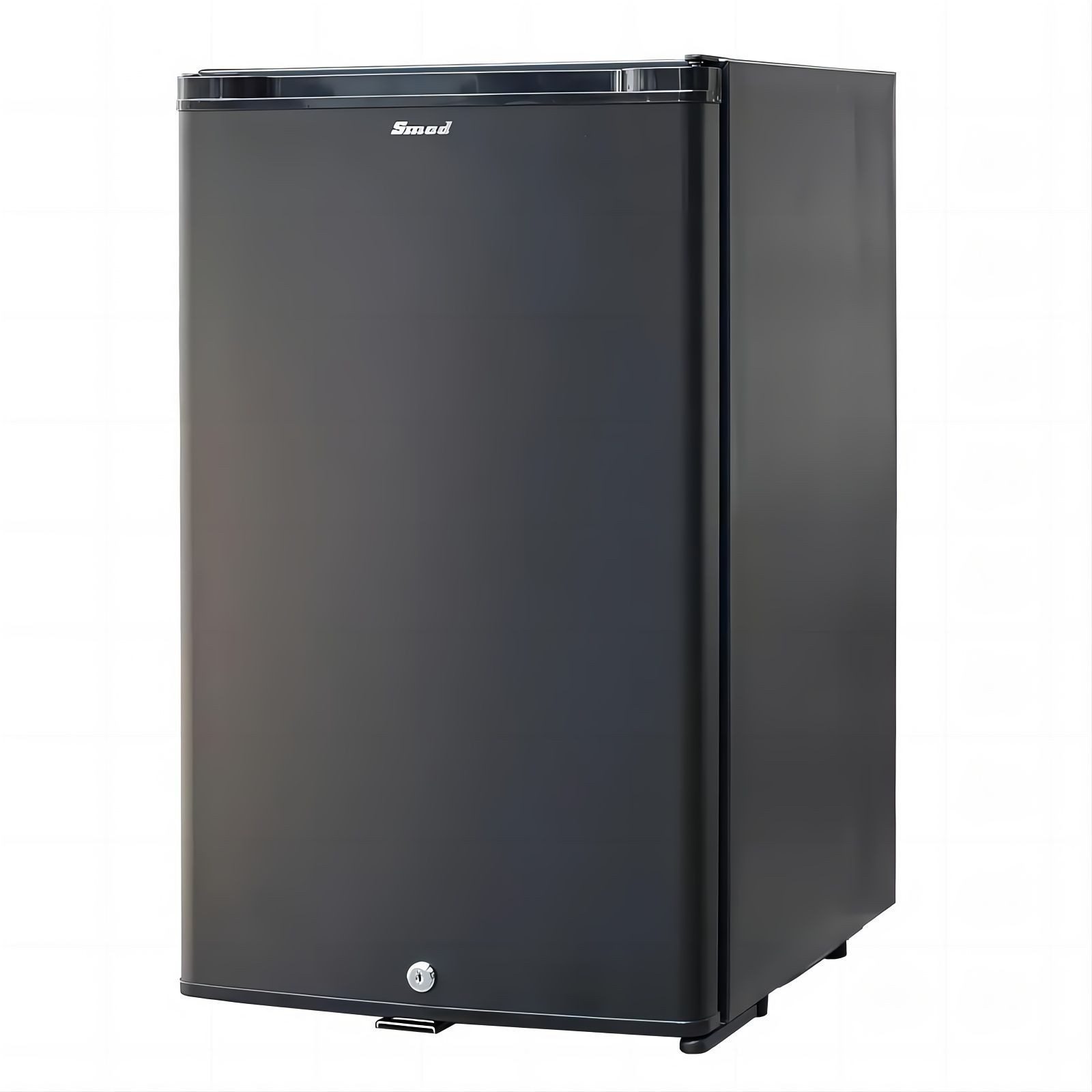 Smad Table Top Kühlschrank DSX50-1, 46.5 cm hoch, 67 cm breit, 50L,Kein Lärm,LED-Beleuchtung,Camping