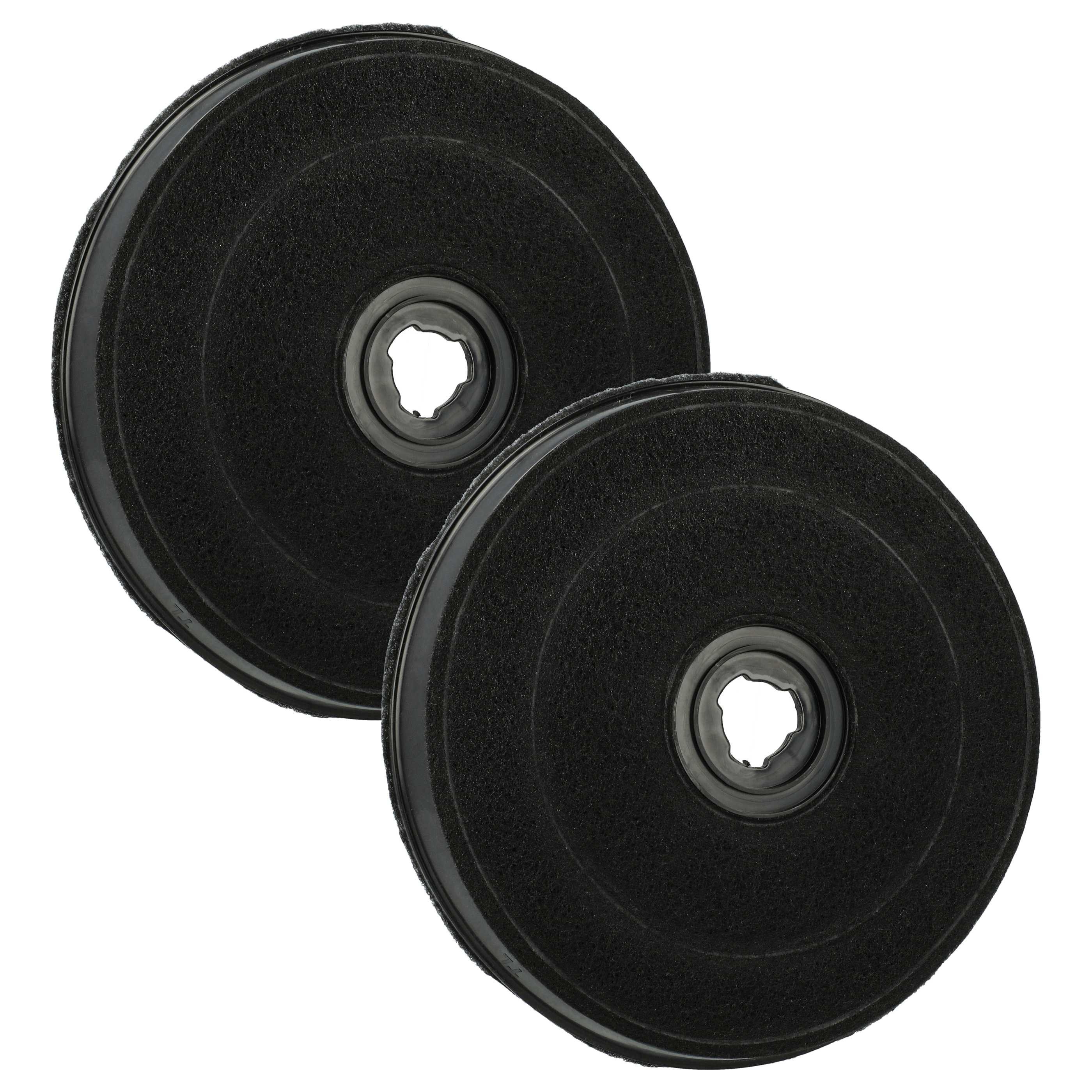 vhbw Aktivkohlefilter passend für De Dietrich GZD 0160, HB1655E1 - ECO E233, HB1955E1 - ECO, Zubehör für De Dietrich GZD 0160 HB1655E1 - ECO E233 HB1955E1 - ECO E233 DHC109XE1 - FAC 519