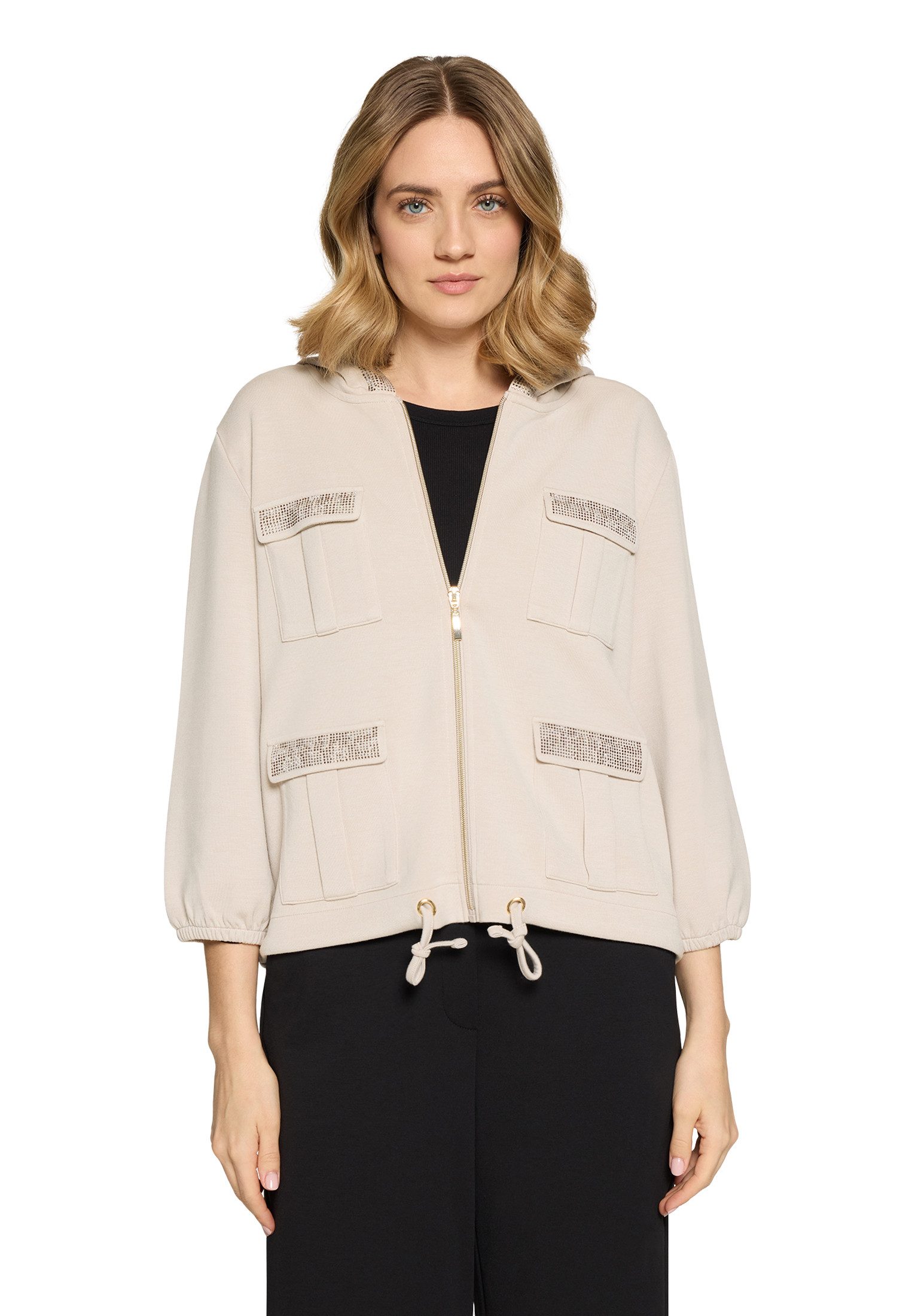 Betty Barclay Sweatjacke Damen mit Kapuze