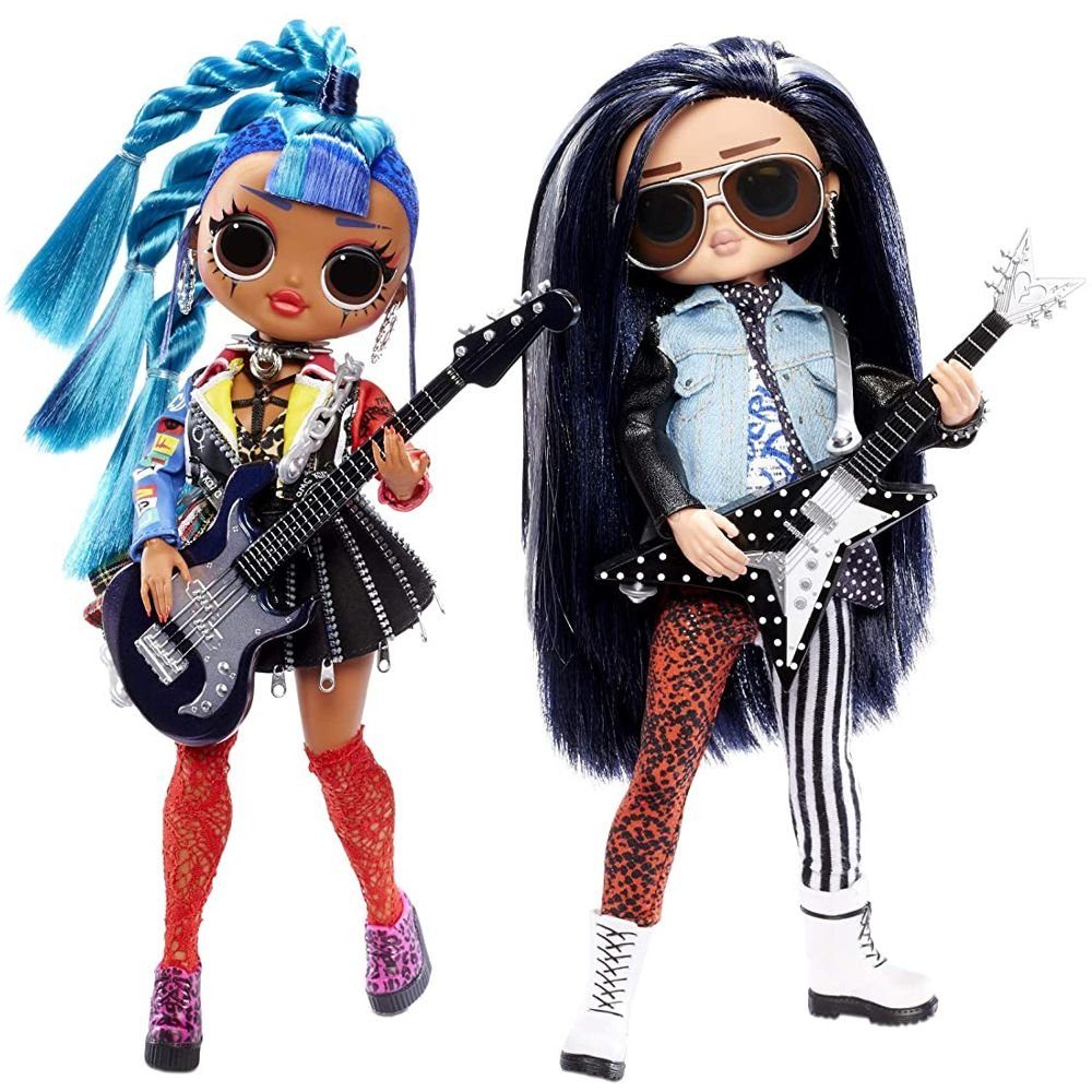 MGA ENTERTAINMENT Anziehpuppe Punk Grrrl & Rocker Boi Remix L.O.L. Surprise O.M.G. LOL Puppe