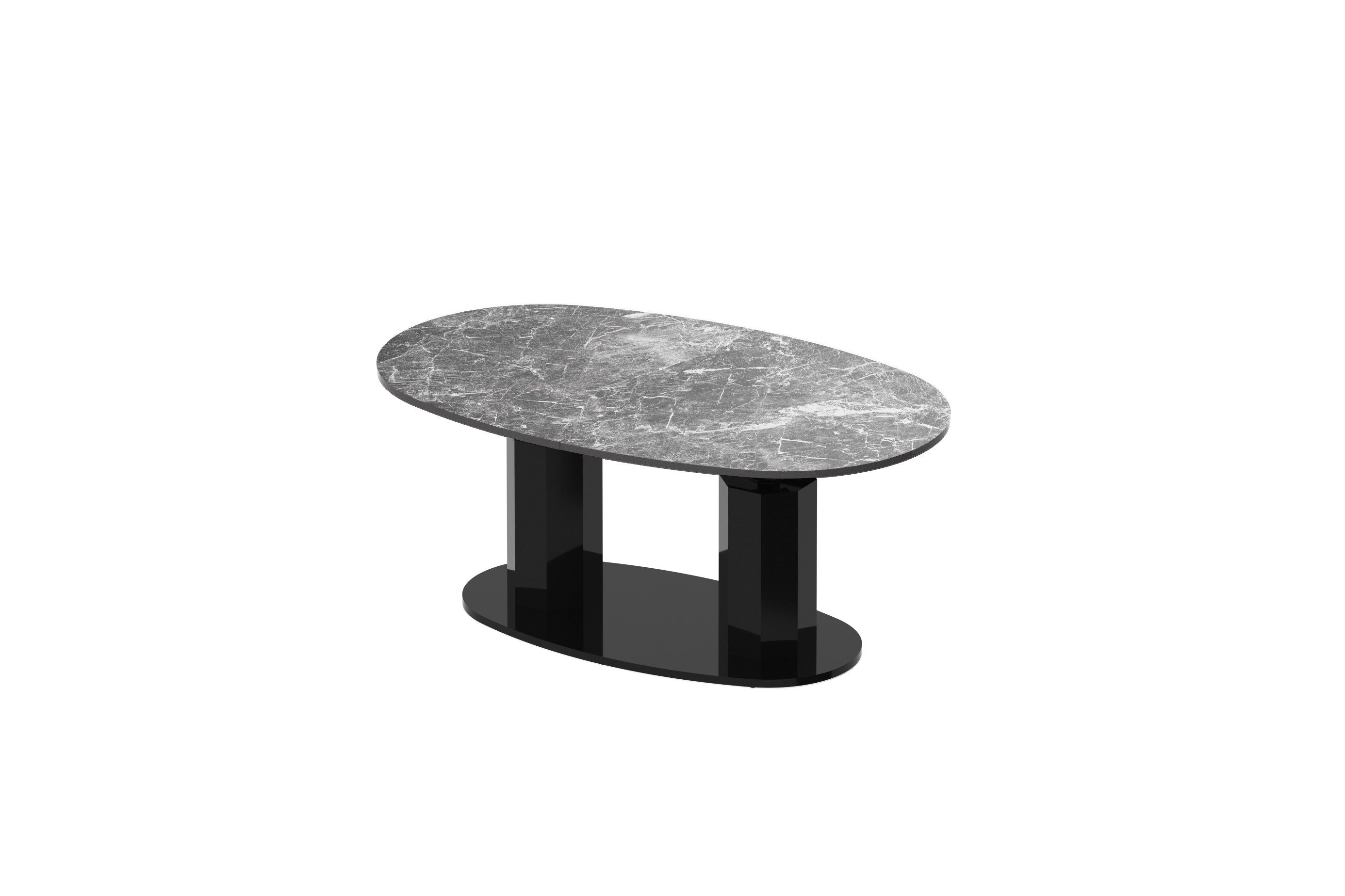 designimpex Couchtisch Design HBL-111 stufenlos höhenverstellbar günstig online kaufen