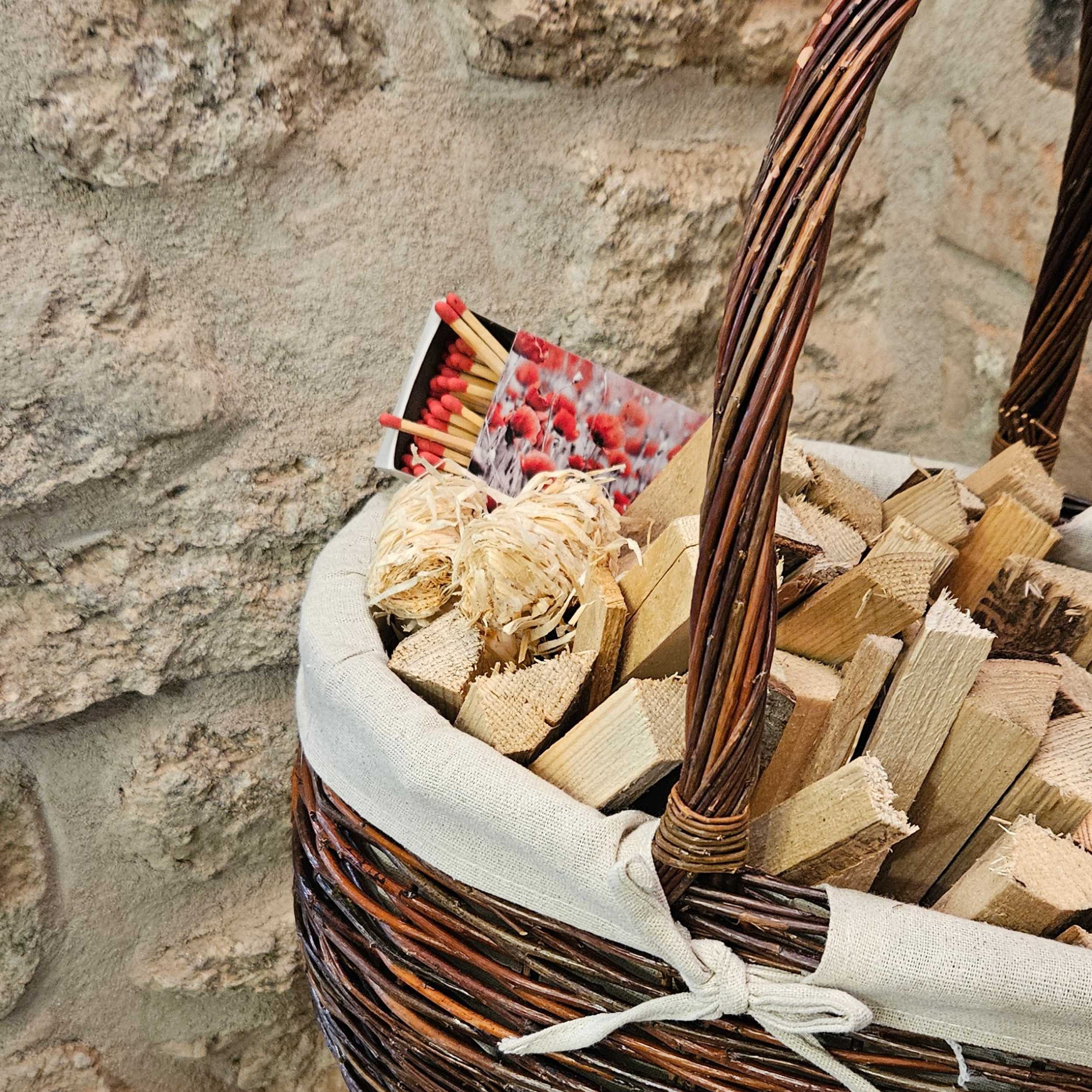 MARKENWARE BILLIG Kaminholz Anzündholz 5 dm3 Anmachholz Anfeuerholz Brennholz Anzünder Kaminholz, 2 kg – Bild 5 von 5