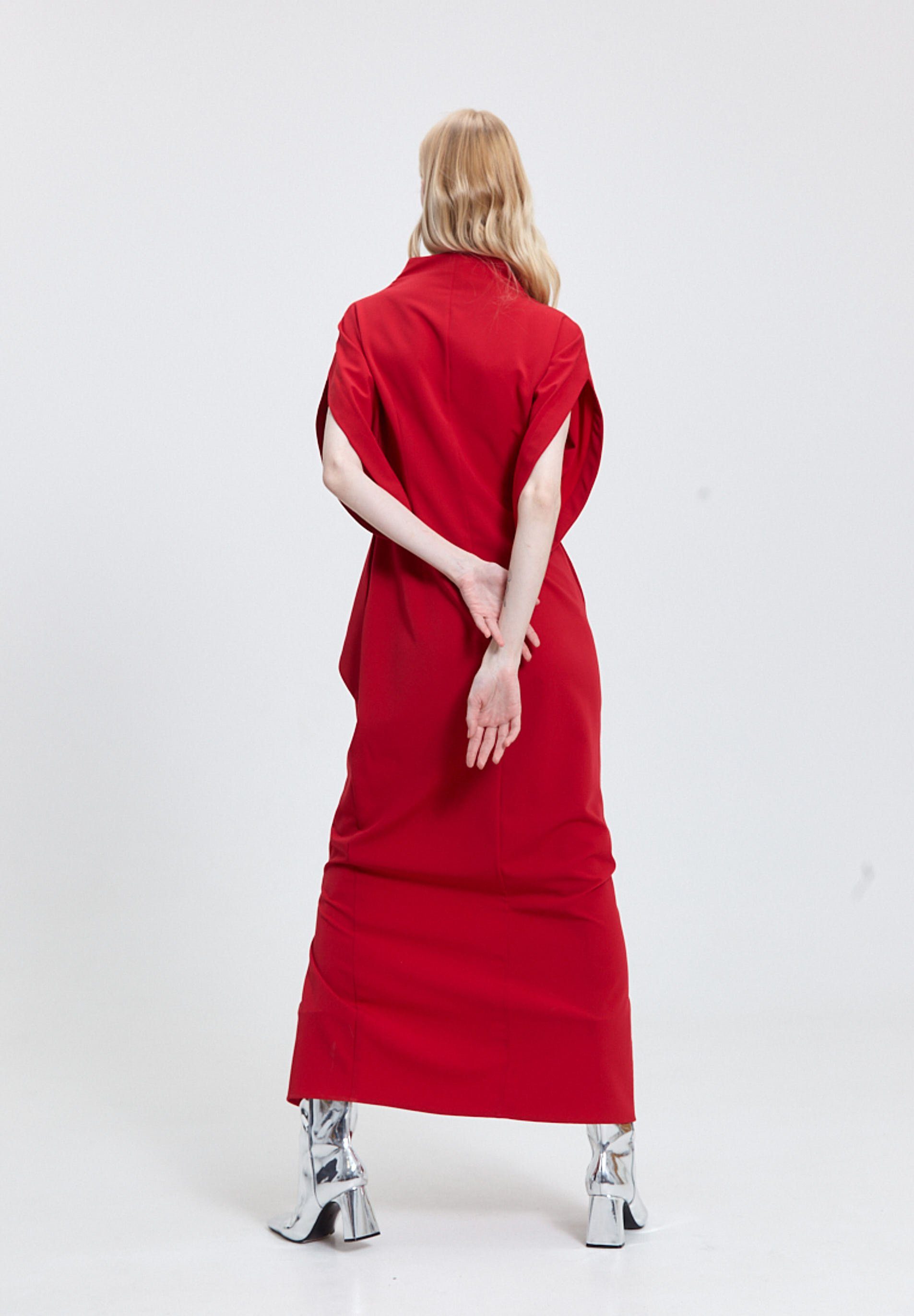 Monosuit Cocktailkleid Lea dress RED NARROW