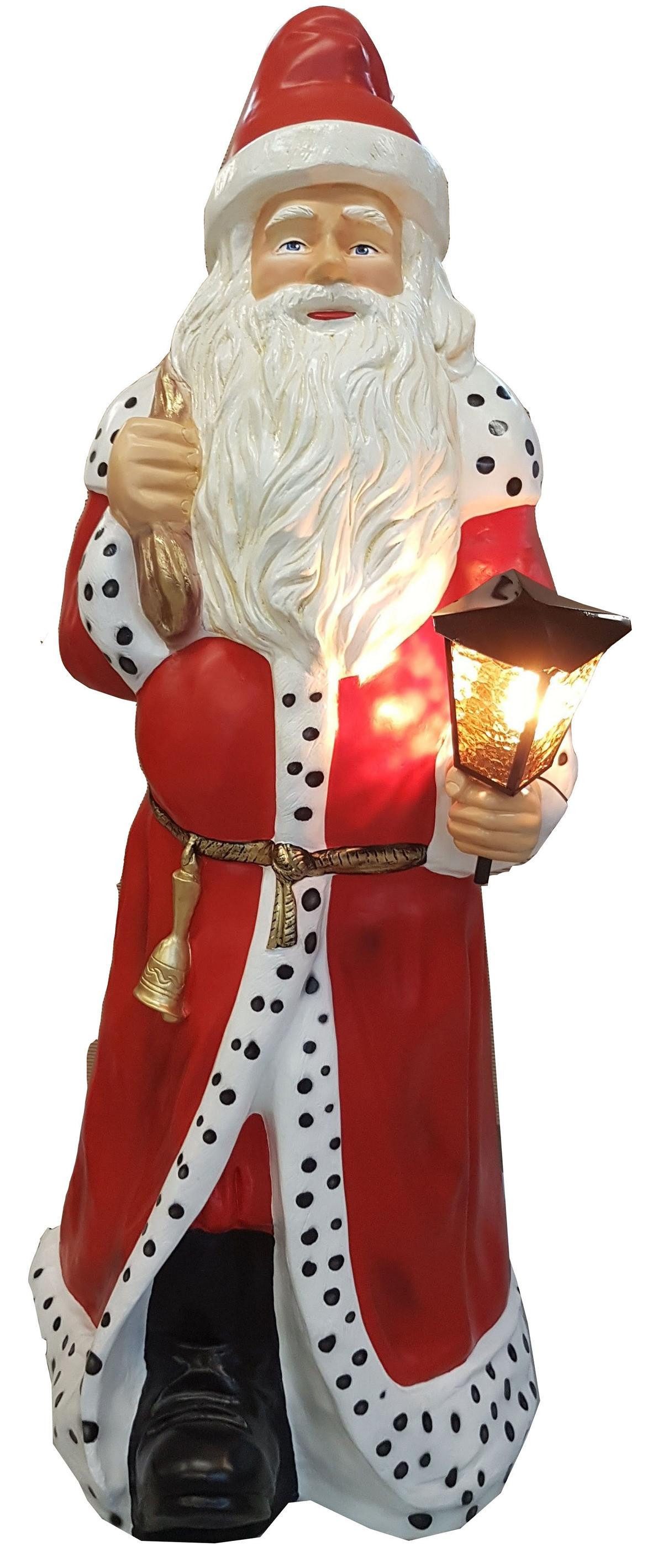 JVmoebel Weihnachtsfigur Moderne abstrakte Weihnachtsmann Skulptur aus hochwertigem Material (Skulptur Z63-190 cm), Made in Europa