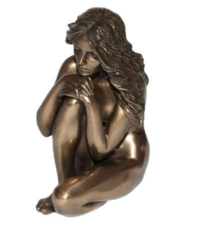 Parastone Dekofigur Deko Figur Body Talk Frauenakt Frau sitzend H 13 cm Skulptur