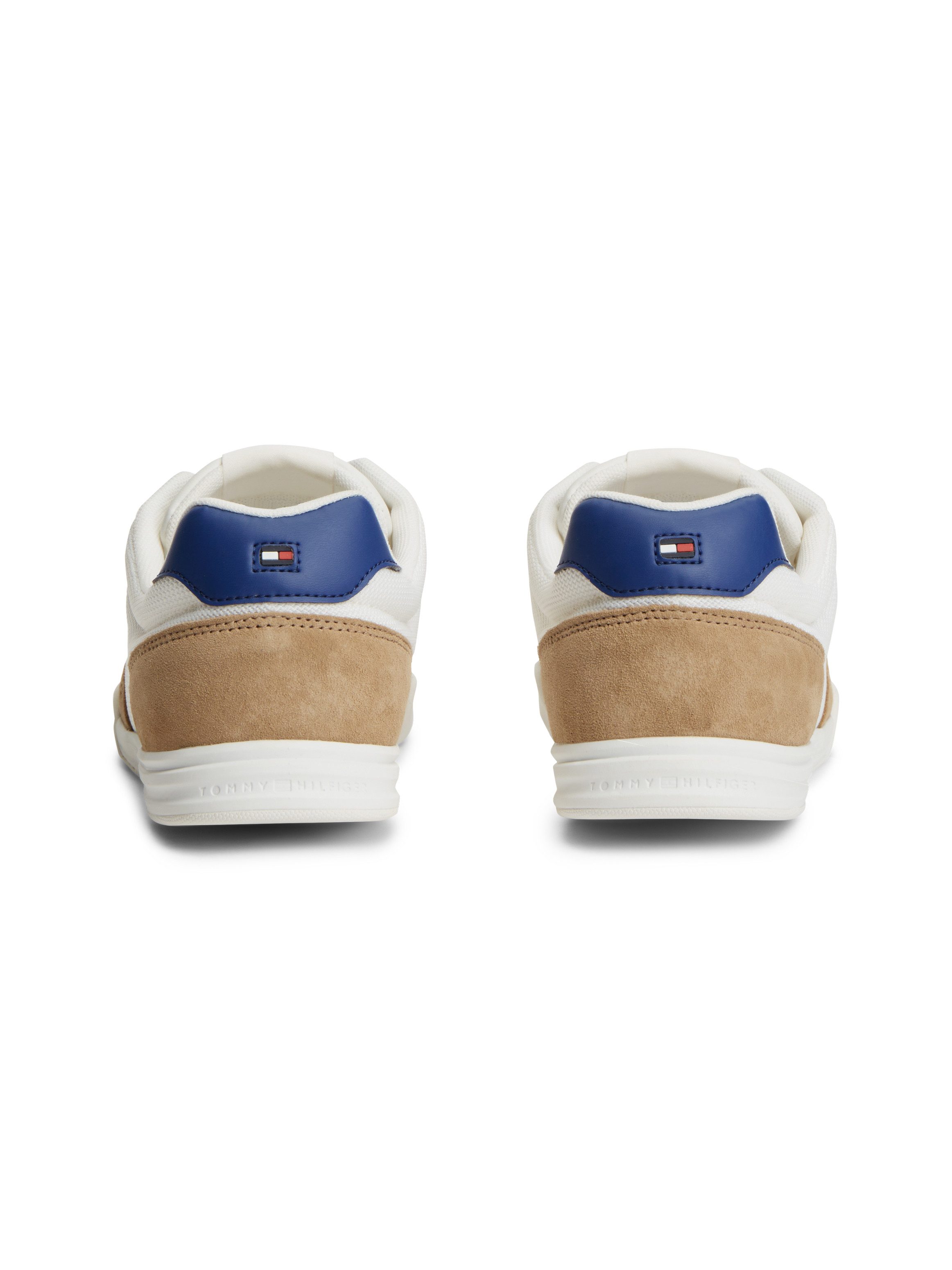 Tommy Hilfiger LO PRO CUPSOLE NYLON SUEDE MIX Sneaker Freizeitschuh, Halbschuh, Schnürschuh mit seitlichem Logo