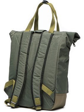 Diesel Freizeitrucksack Tragerucksack mit Rolltop Khaki 15" Notebookfach - BENTU