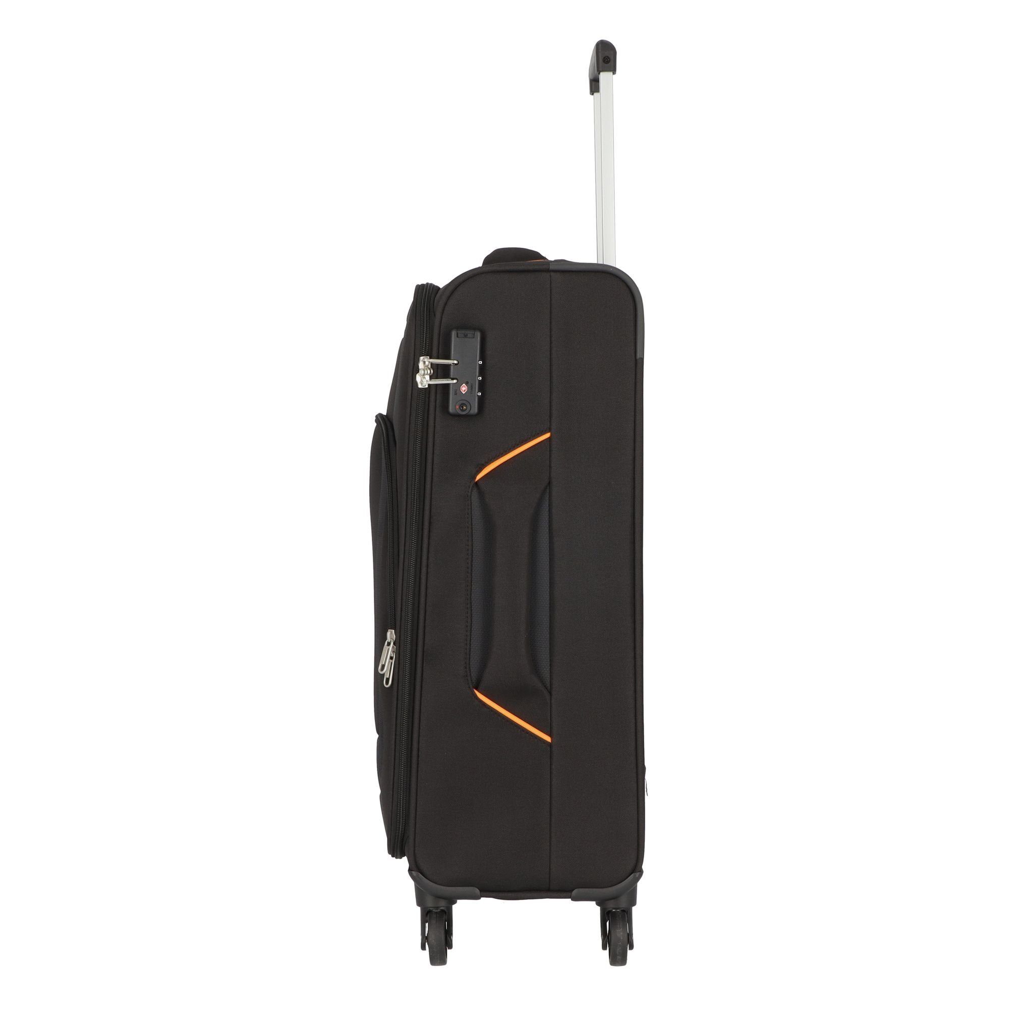 Session, Rollen, Tourister® 4 3 American Trolleyset Summer tlg), (3-teilig, Polyester