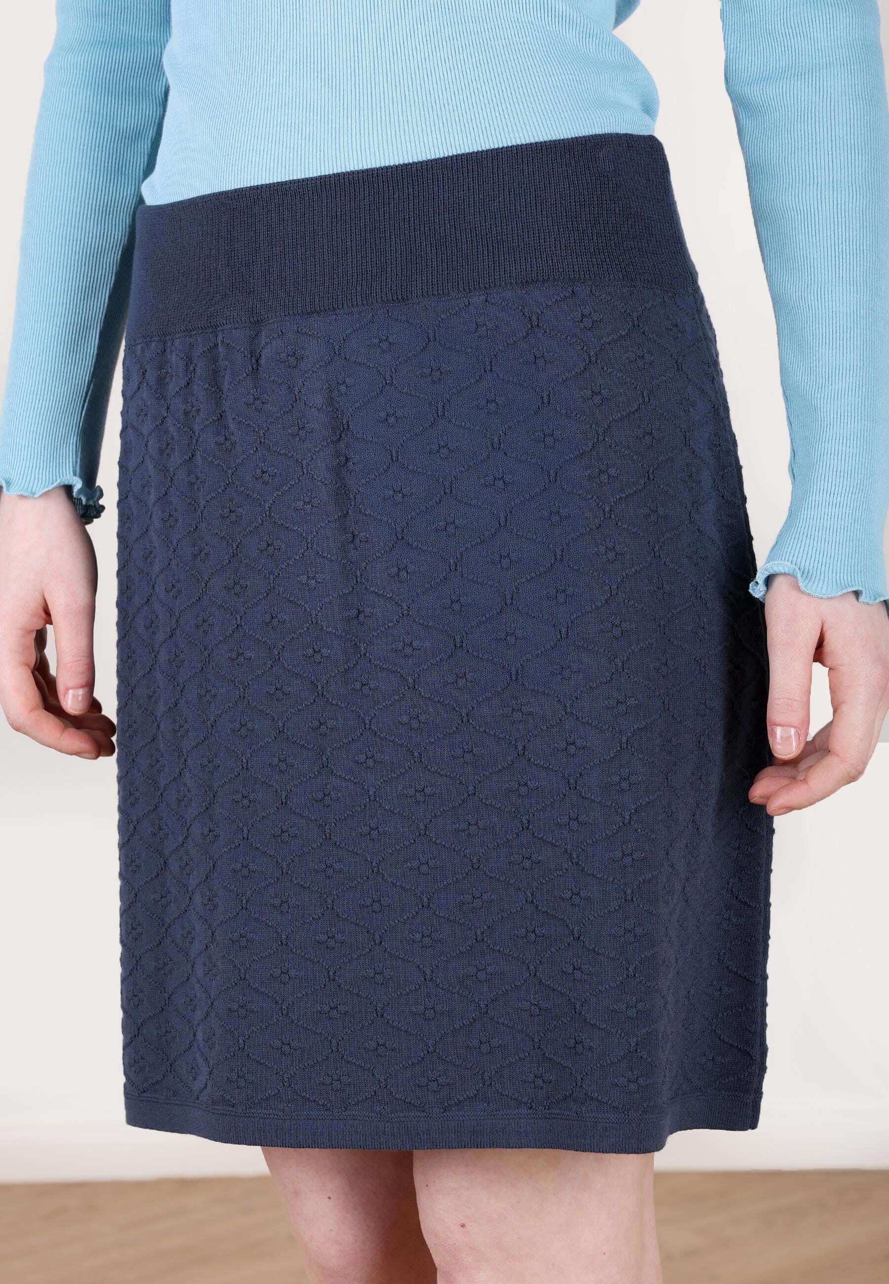 Sorgenfri Sylt Strickrock Gabi solid