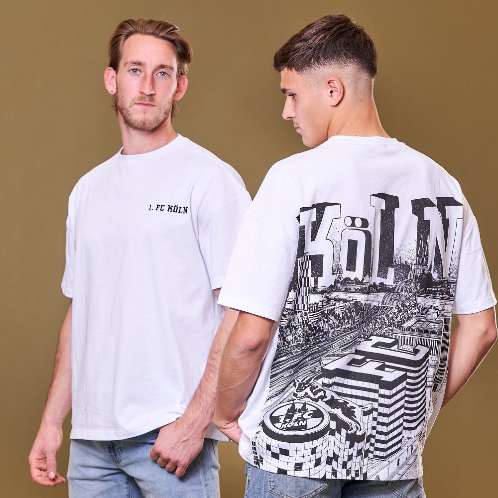 1. FC Köln T-Shirt T-Shirt Deutz-Mülheimerstraße günstig online kaufen
