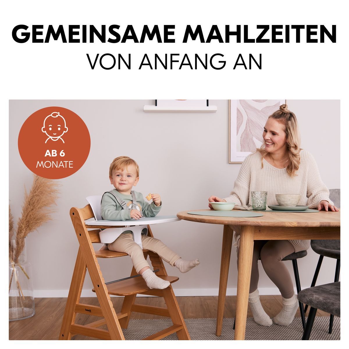 Hauck Hochstuhl Beta Plus Natural, Kinderhochstuhl günstig online kaufen