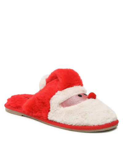 Vero Moda Hausschuhe Santa 10274202 Chinese Red Hallenschuh